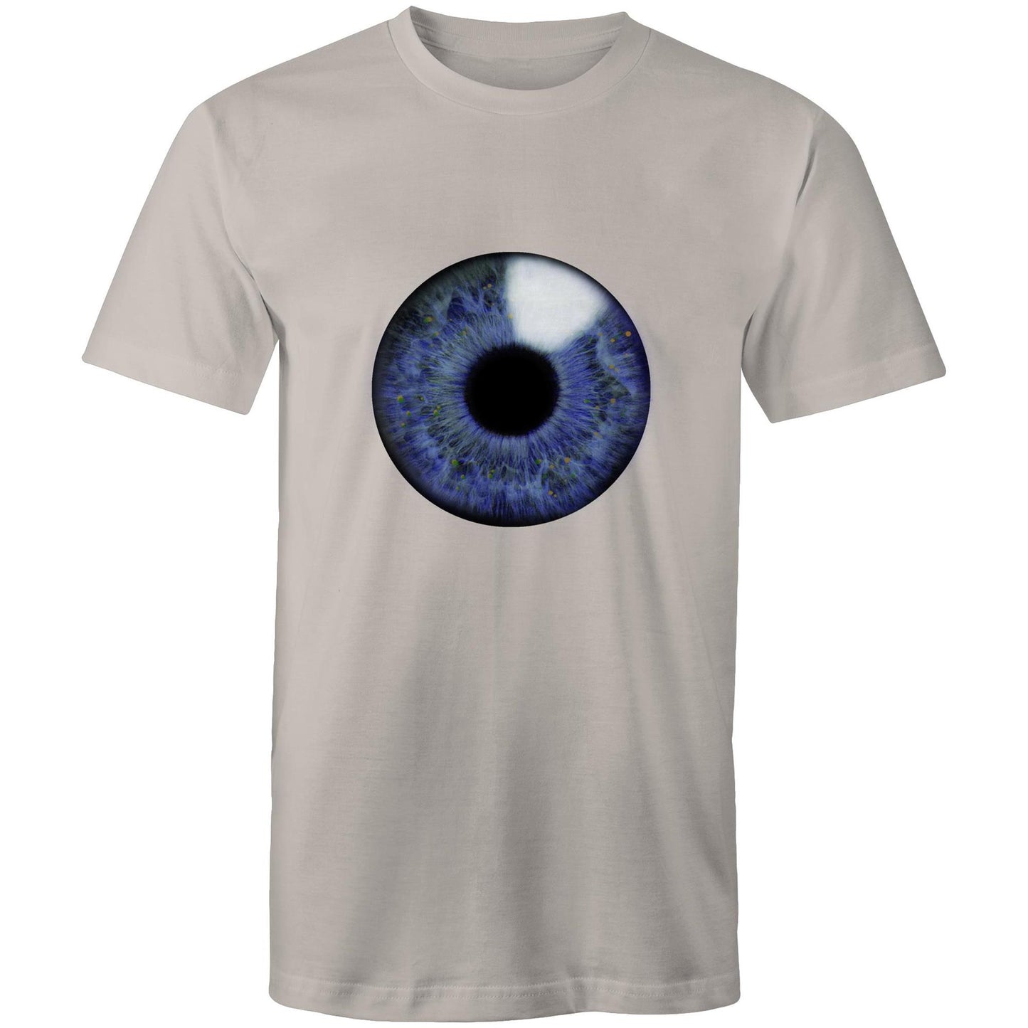 Earthfolk Printed T shirt - Mens Relaxed Fit - Eyeball - The Crescent Moon