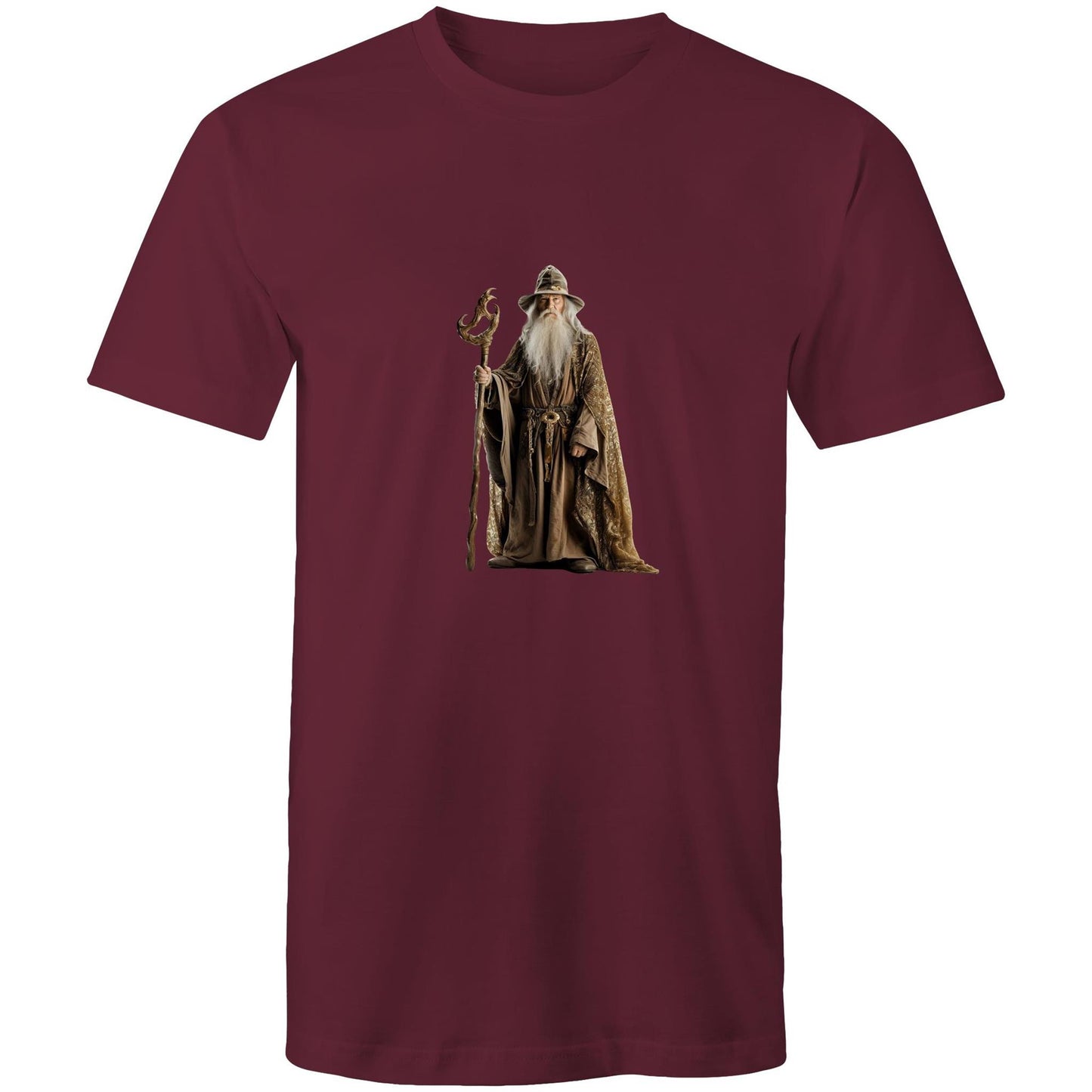 Men's Earthfolk Printed T shirt - Wise Wizard