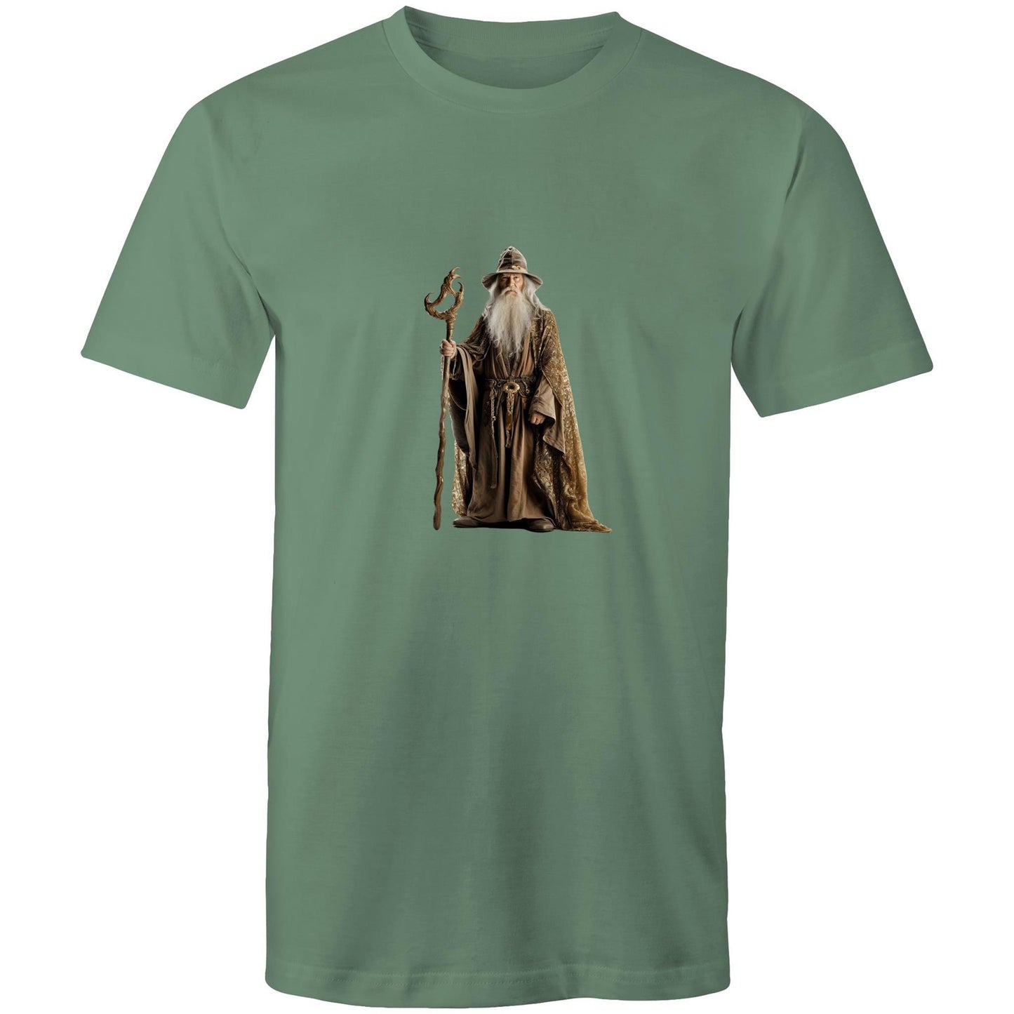 Men's Earthfolk Printed T shirt - Wise Wizard