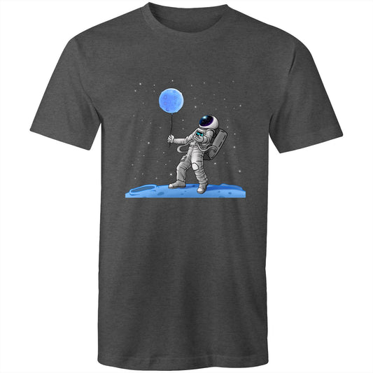 Men's Earthfolk T shirt - Astro Balloon - The Crescent Moon