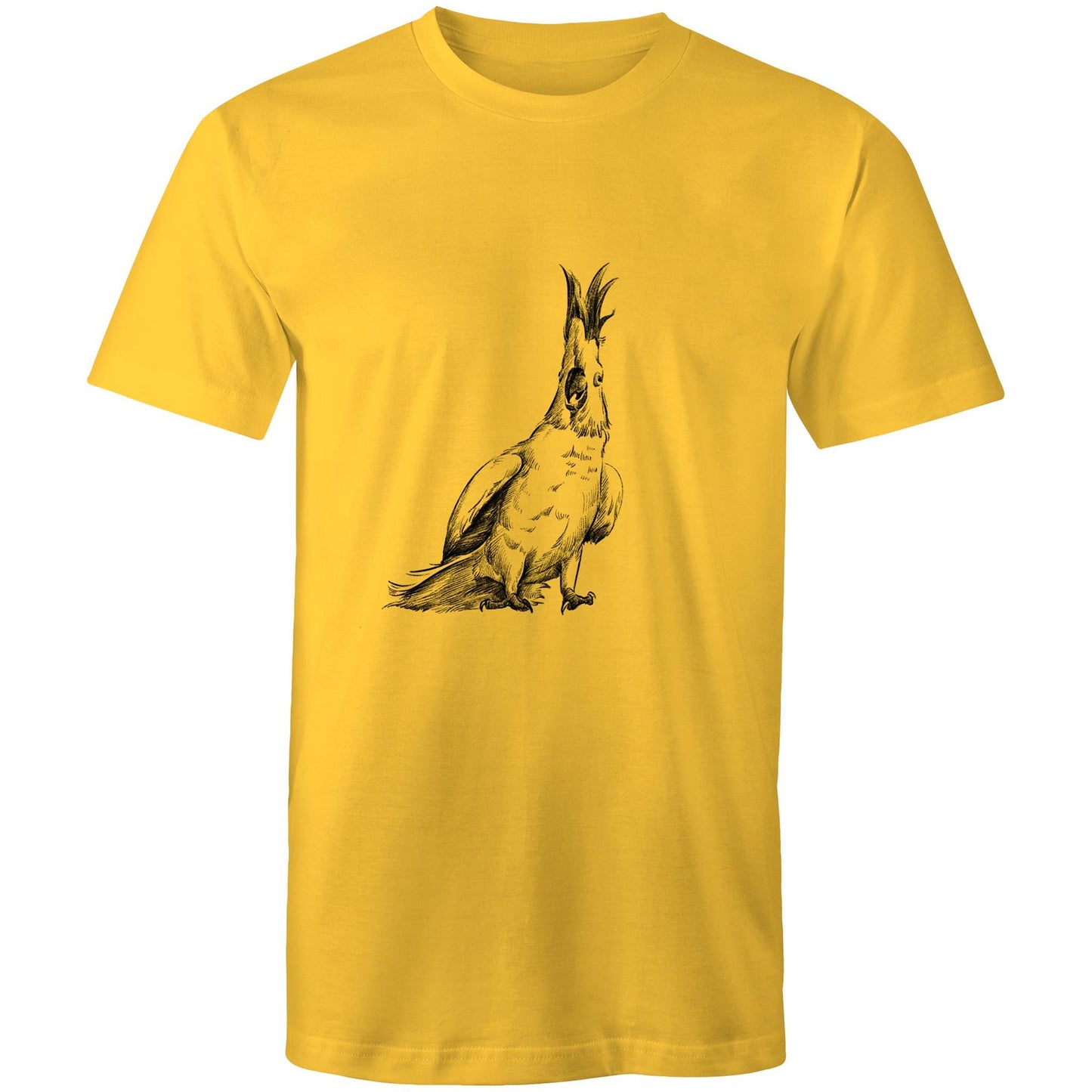 Men's Earthfolk T shirt - Being Cocky - The Crescent Moon