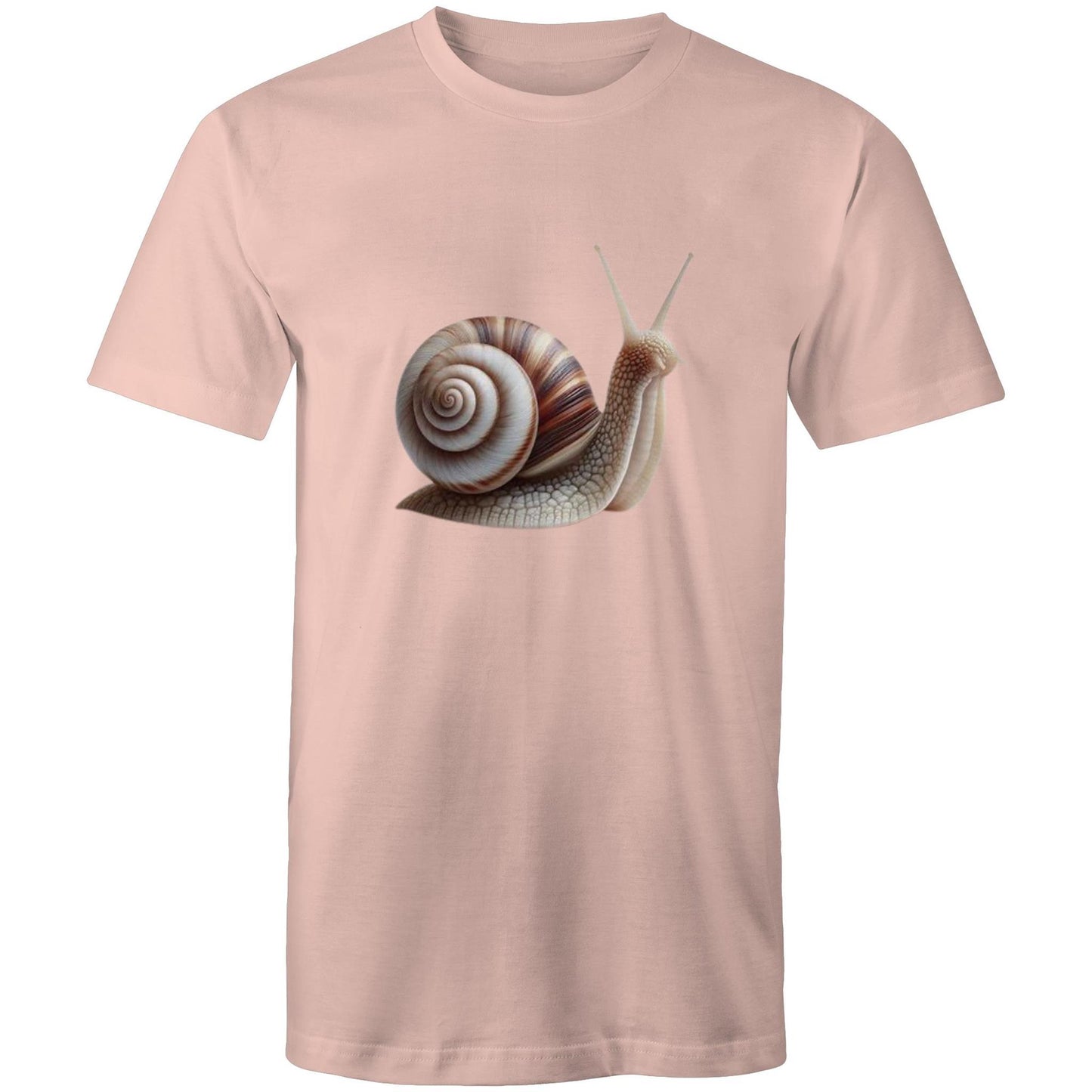 Men's Earthfolk printed T shirt - Snail - The Crescent Moon