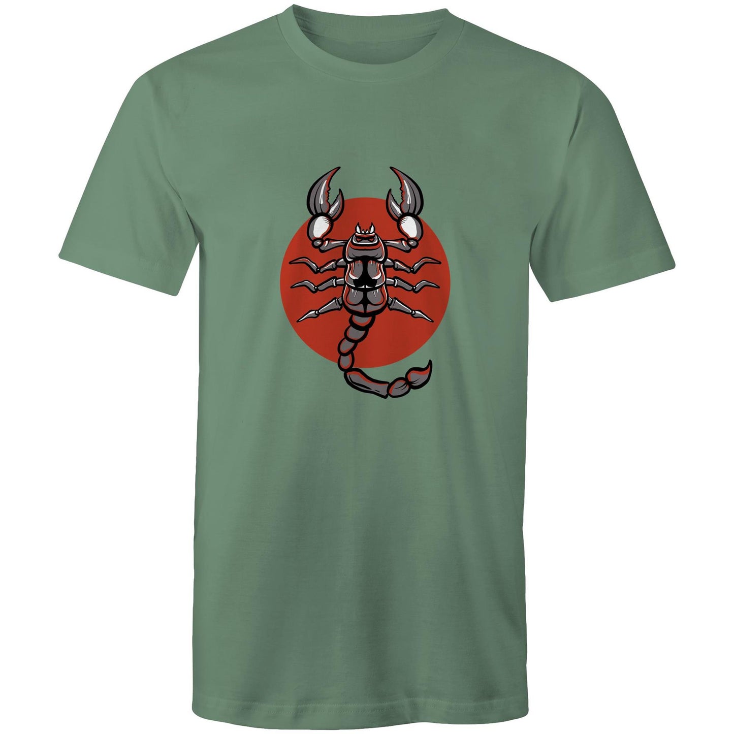Men's Earthfolk Printed T shirt - Scorpion - The Crescent Moon