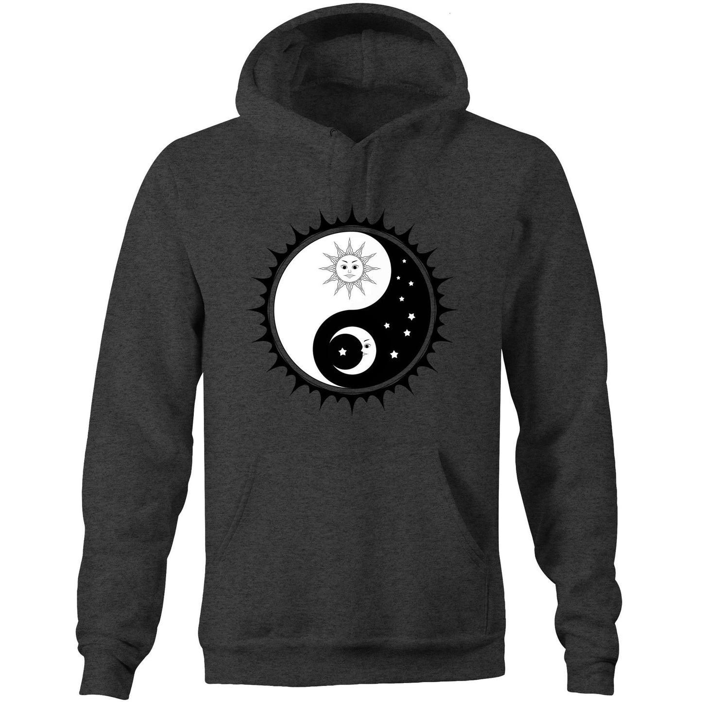 Unisex Earthfolk Hoodie - Sun Yin Yang