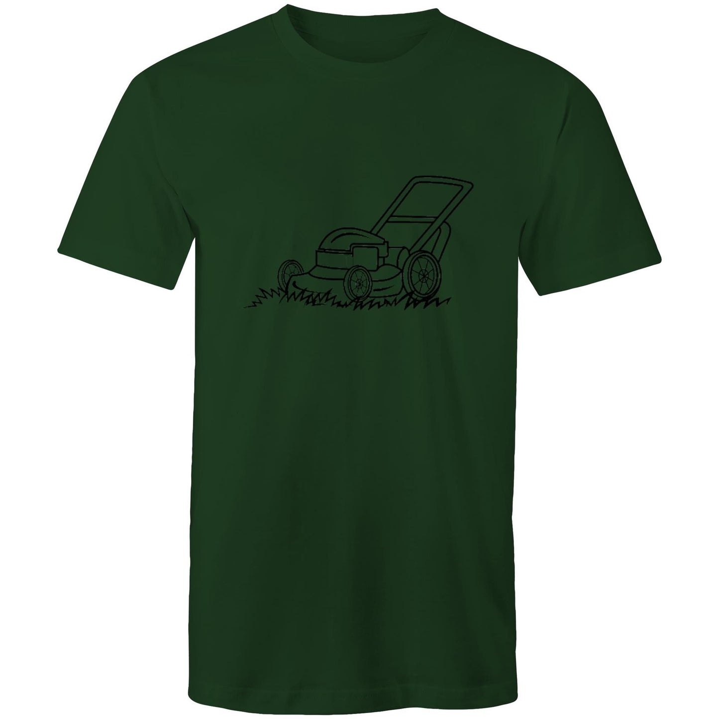 Men's Earthfolk T shirt - Lawn Mower - The Crescent Moon