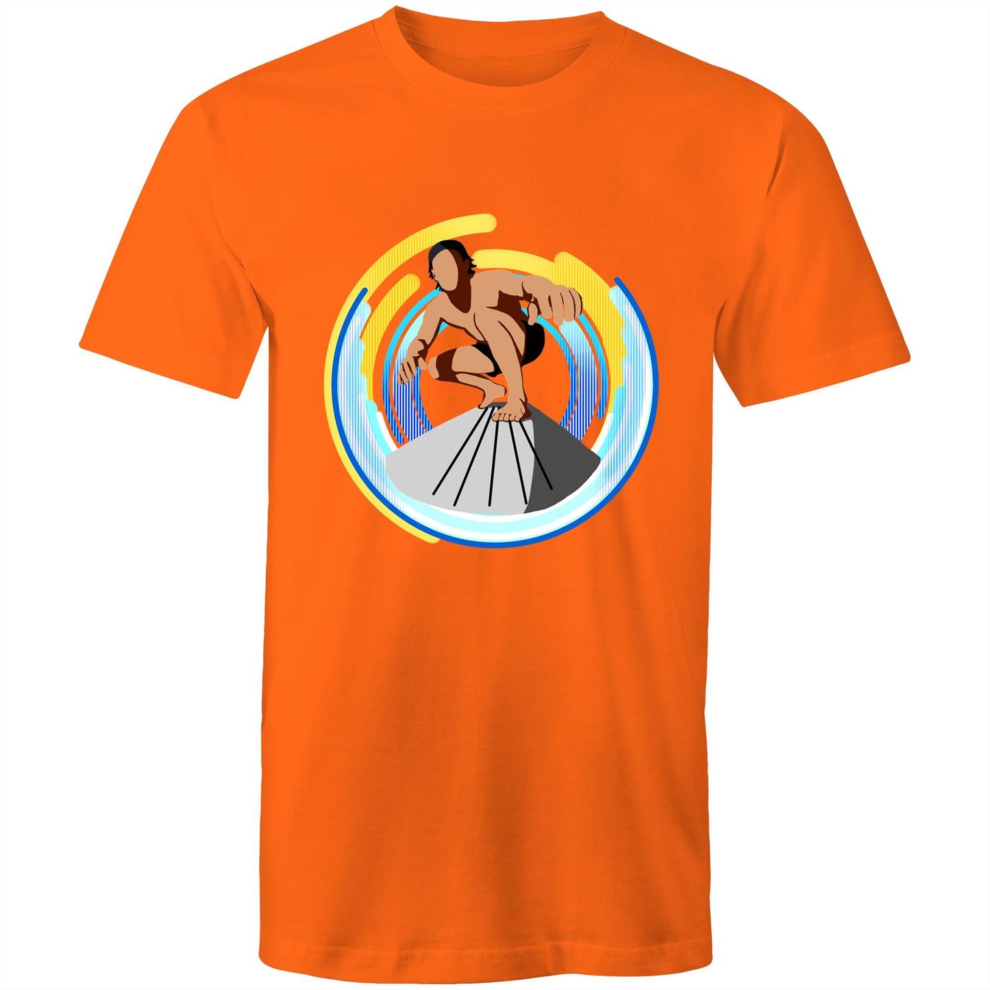 Men's Earthfolk T shirt - Green Room - The Crescent Moon