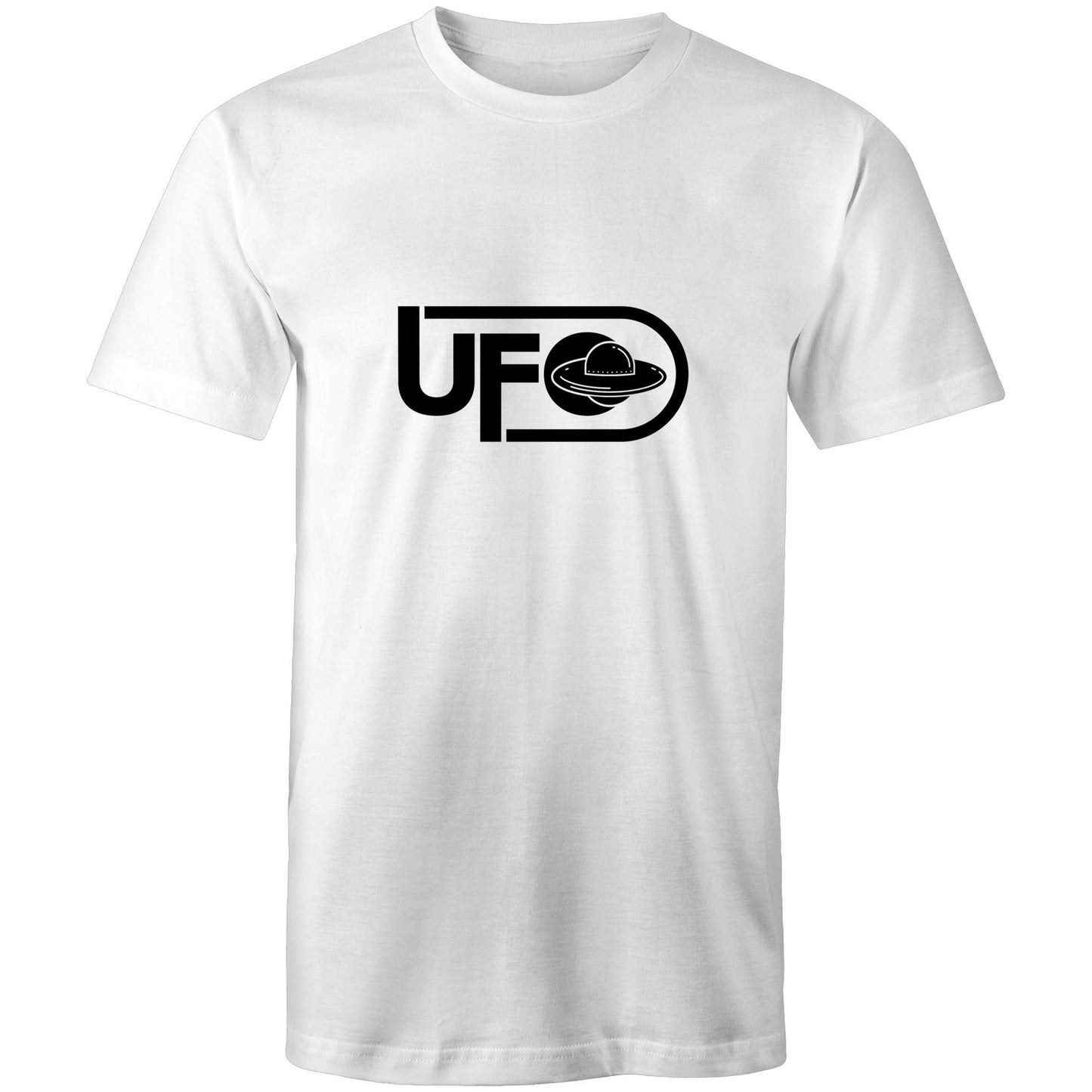Men's Earthfolk T shirt - UFO - The Crescent Moon