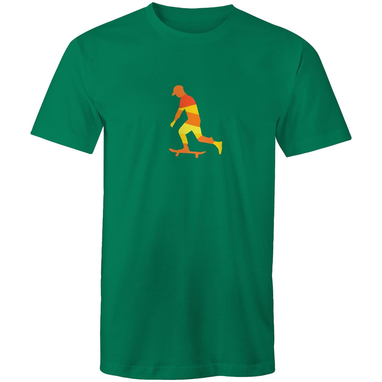 Men's Earthfolk T shirt - Sunset Skater