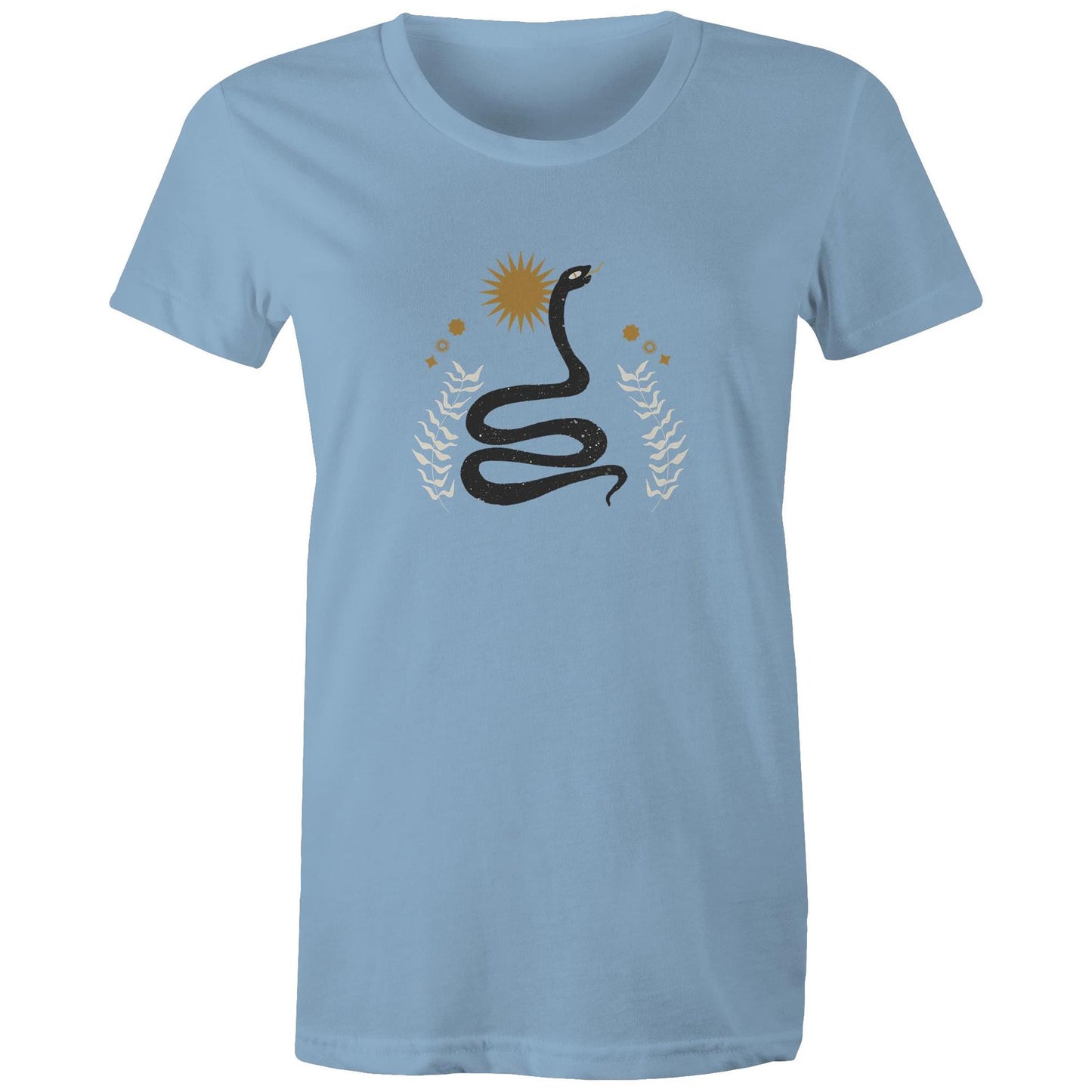 Women's Earthfolk T shirt - Boho Snake