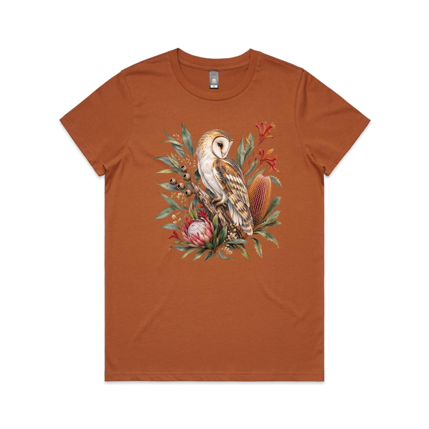 Women's Owl Botanical T-shirt