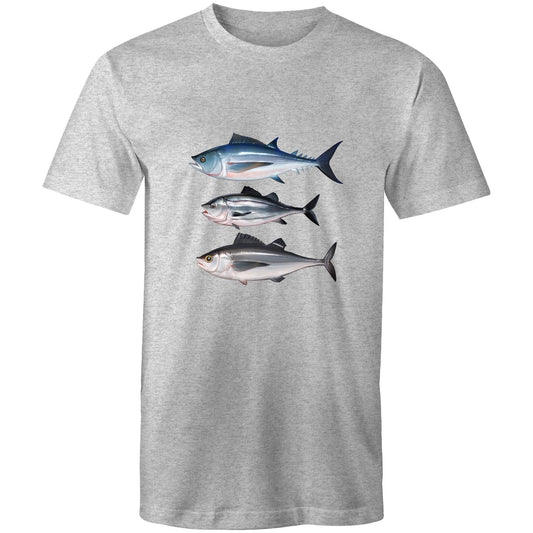 Men's Earthfolk T shirt - Something's Fishy - The Crescent Moon