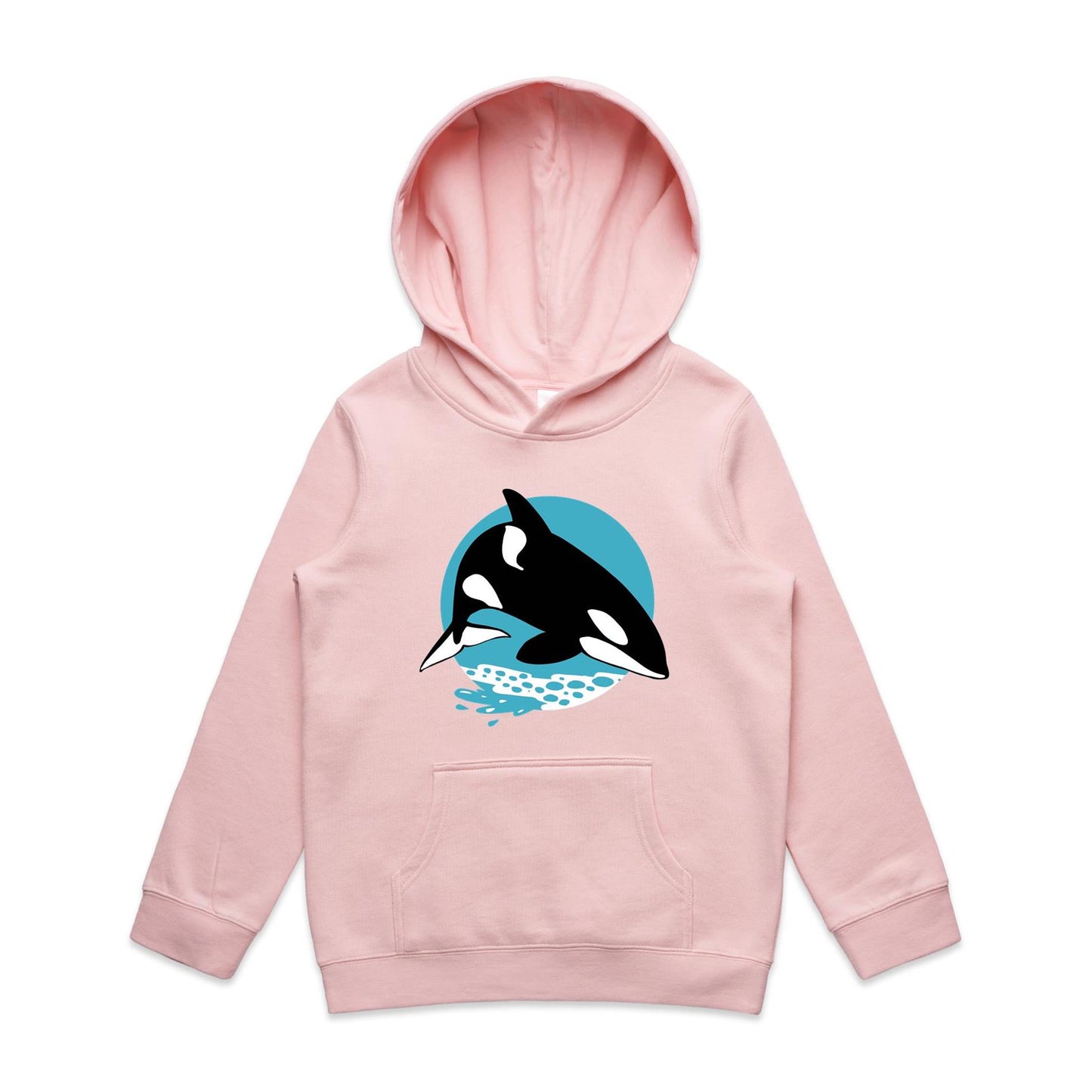 Kids Earthfolk Hoodie - Orca - The Crescent Moon