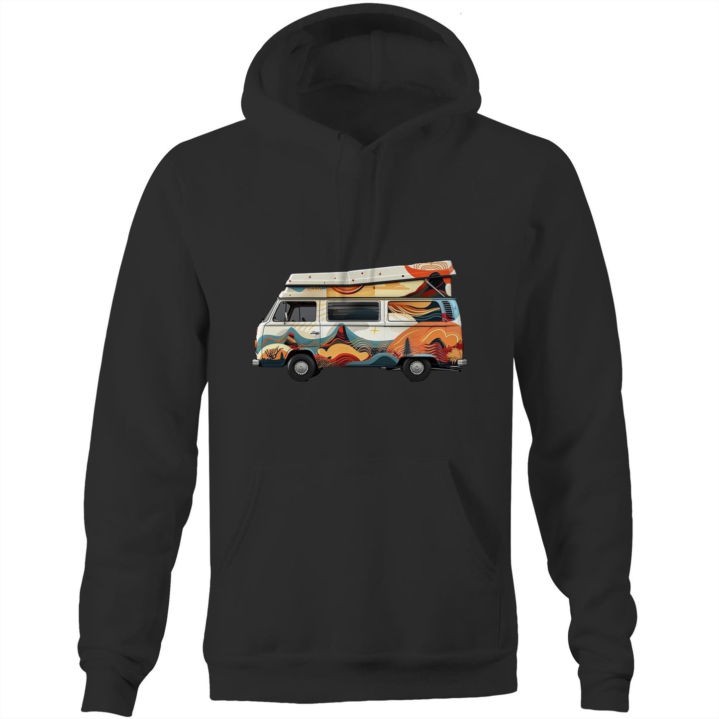 Unisex Earthfolk Hoodie - Kombi Kool - The Crescent Moon