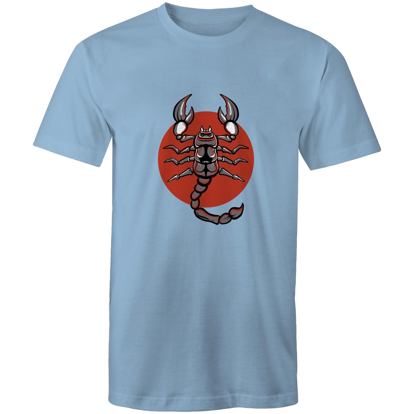 Men's Earthfolk Printed T shirt - Scorpion - The Crescent Moon