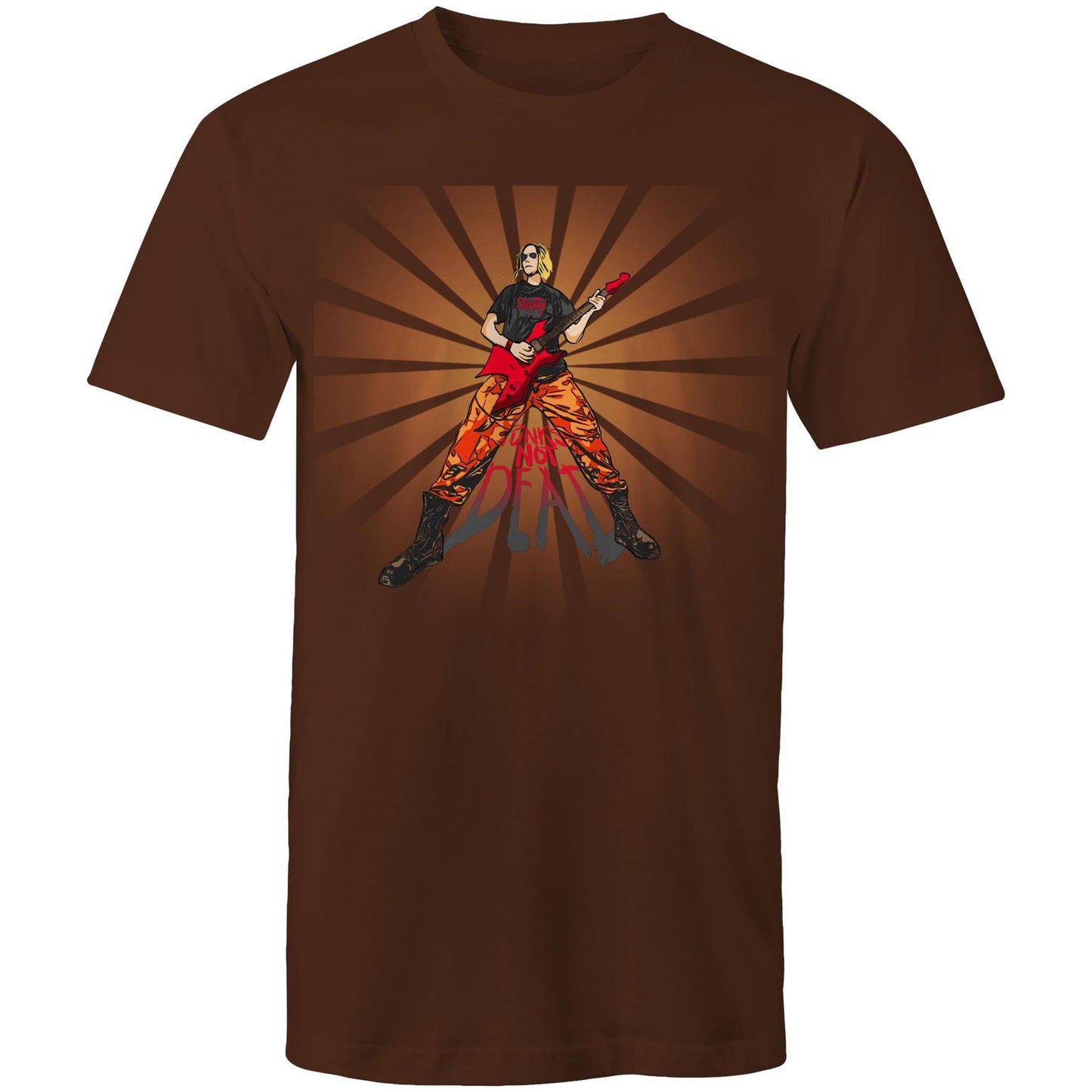 Men's Earthfolk T shirt - Punks Not Dead - The Crescent Moon