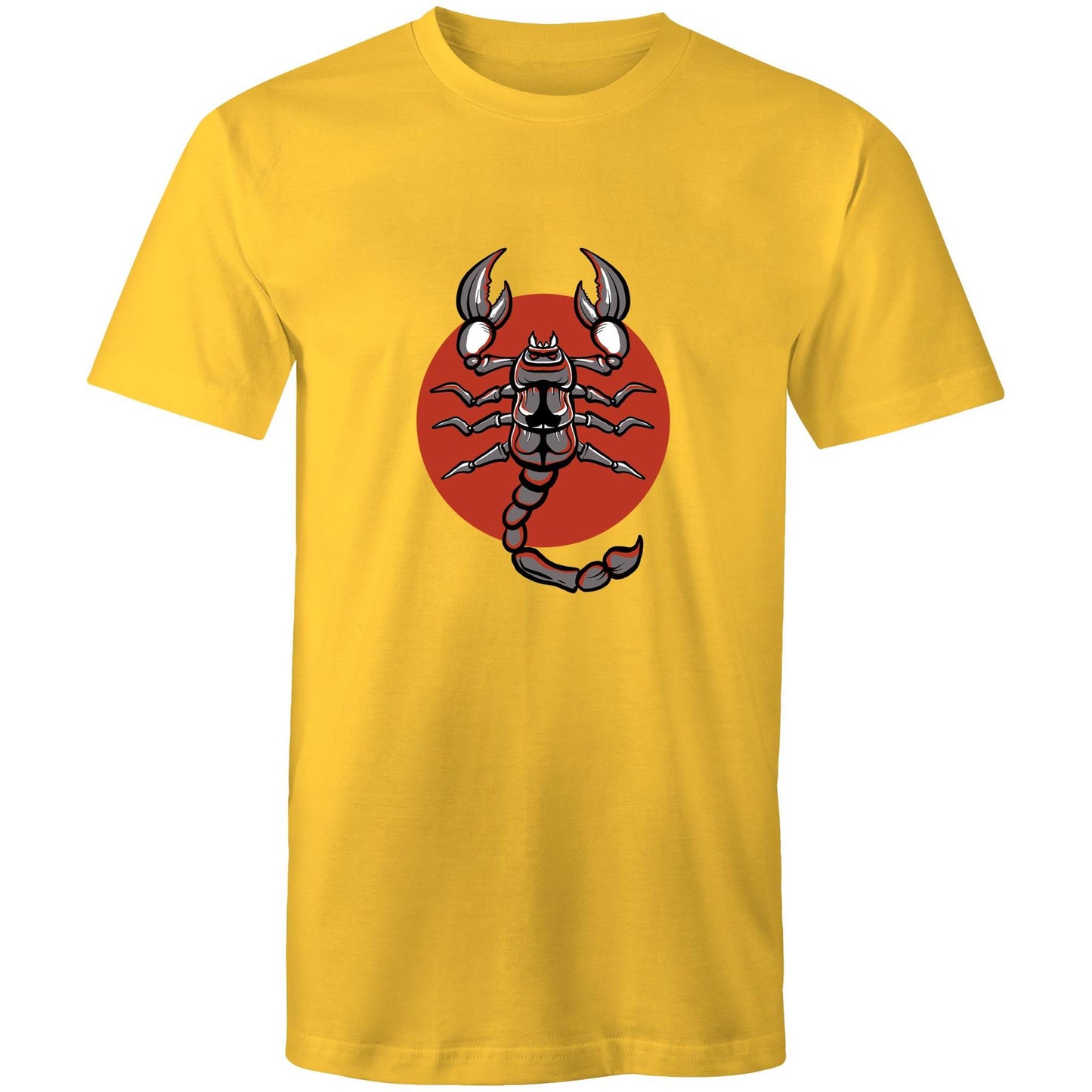 Men's Earthfolk Printed T shirt - Scorpion - The Crescent Moon