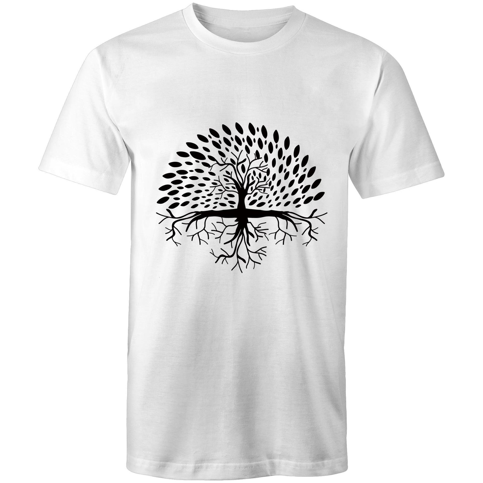 Men's Earthfolk Printed T shirt - Tree of Life - The Crescent Moon