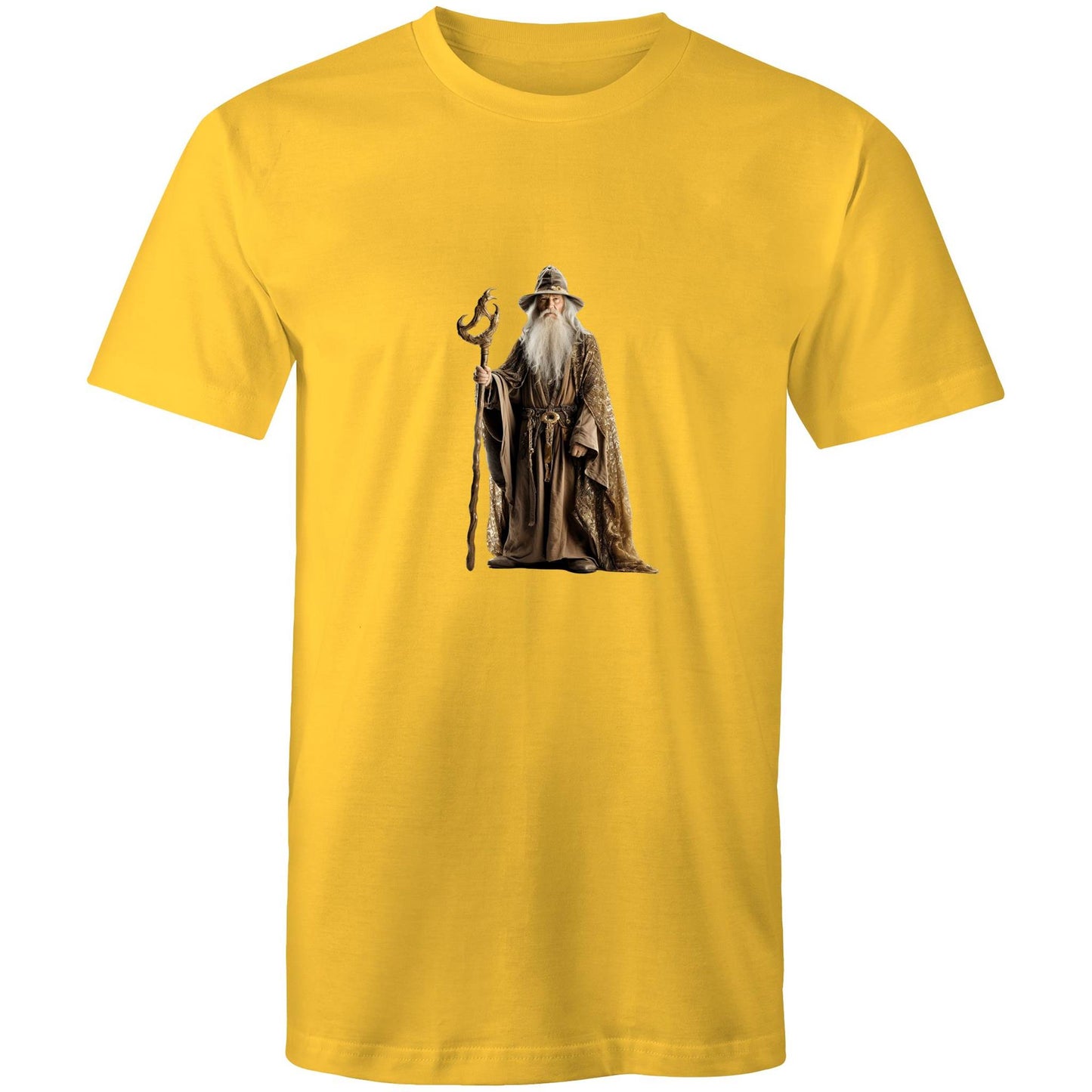 Men's Earthfolk Printed T shirt - Wise Wizard