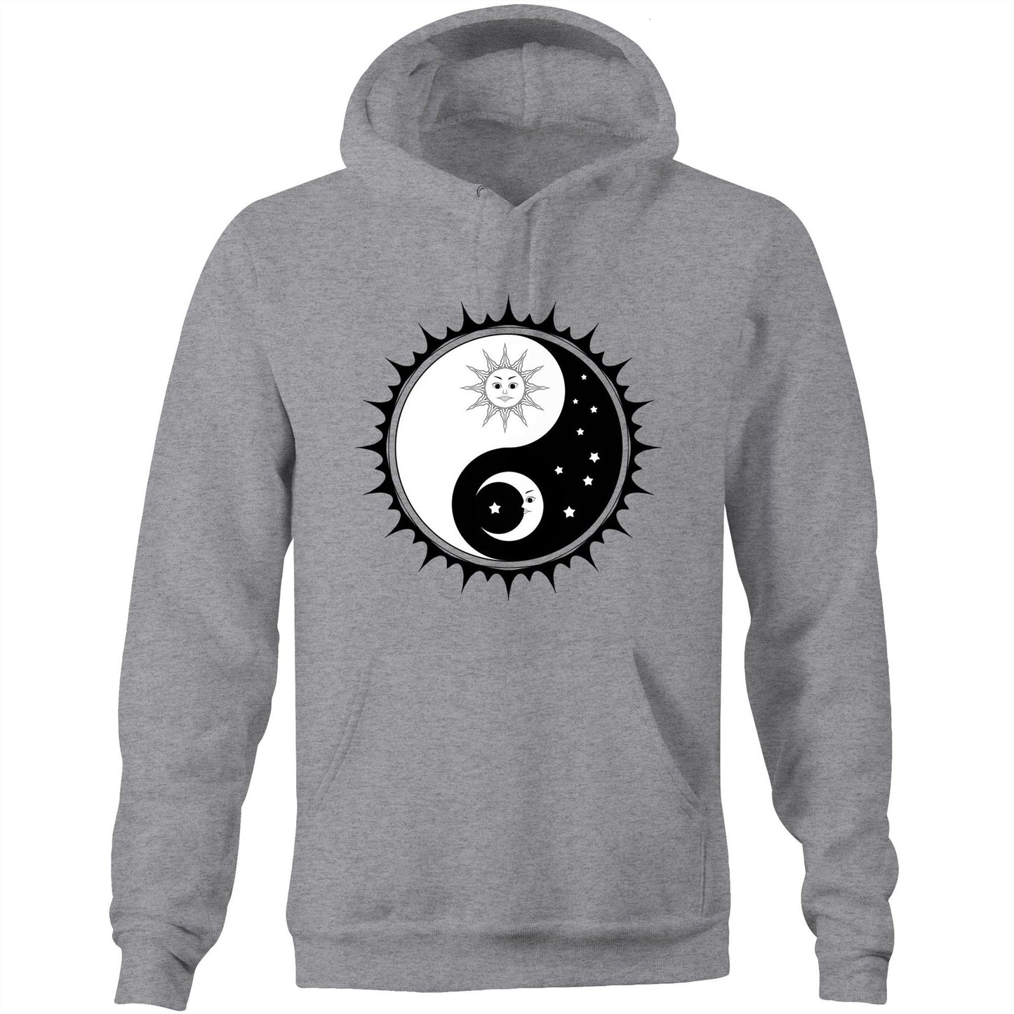 Unisex Earthfolk Hoodie - Sun Yin Yang