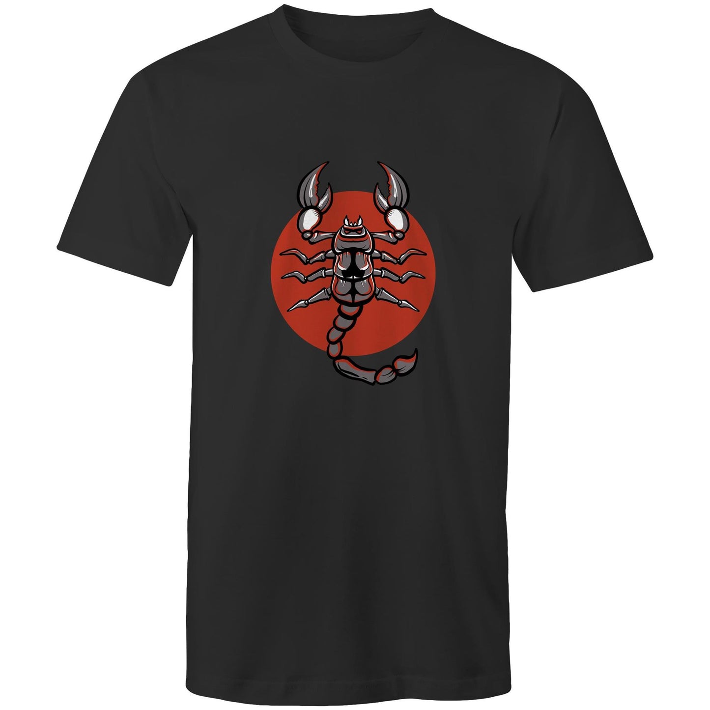 Men's Earthfolk Printed T shirt - Scorpion - The Crescent Moon