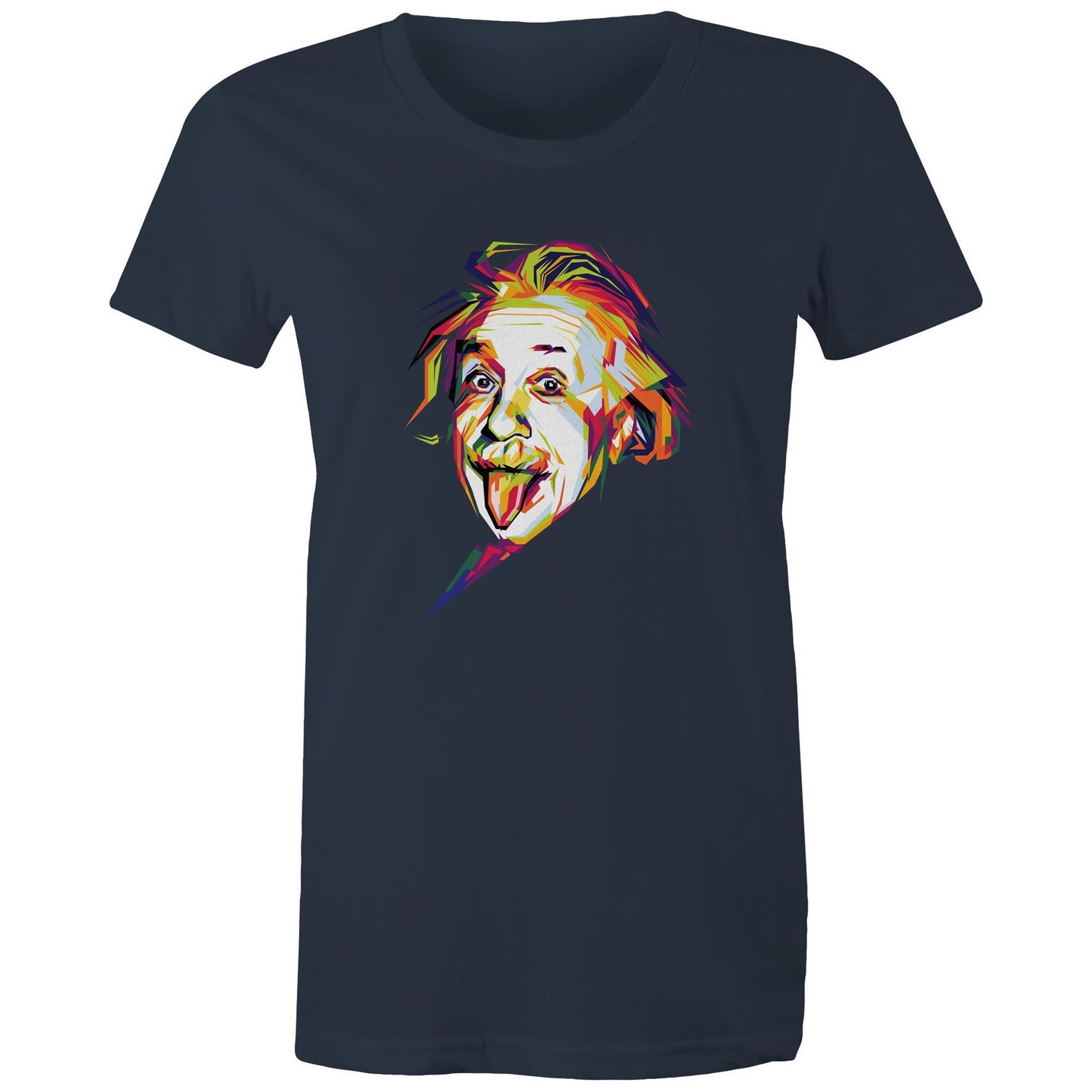 Women's Earthfolk T shirt - Cheeky Einstein - The Crescent Moon