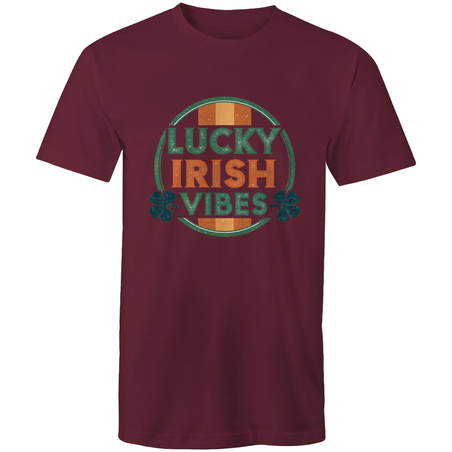 Men's Earthfolk T shirt - Luck of the Irish - The Crescent Moon