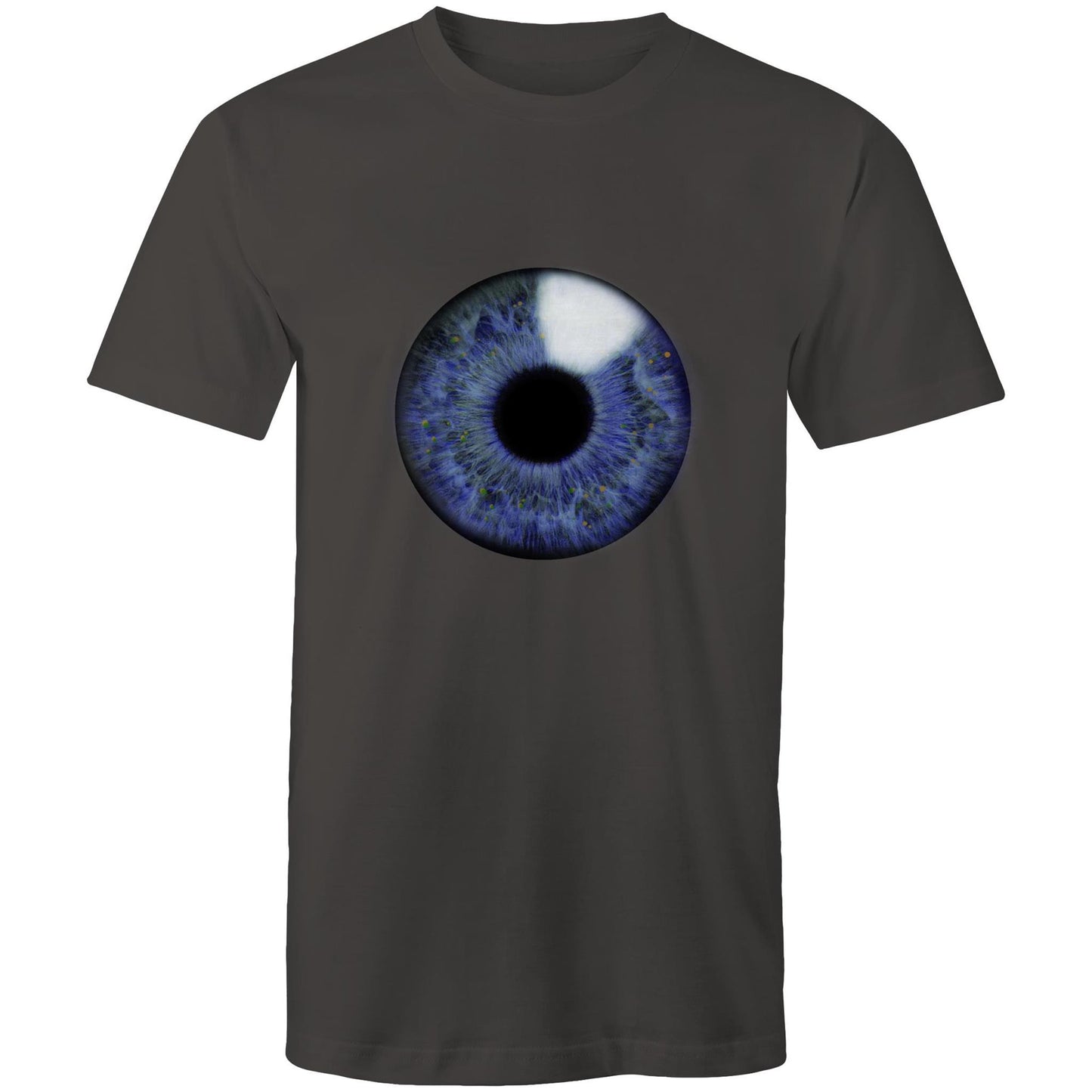 Earthfolk Printed T shirt - Mens Relaxed Fit - Eyeball - The Crescent Moon