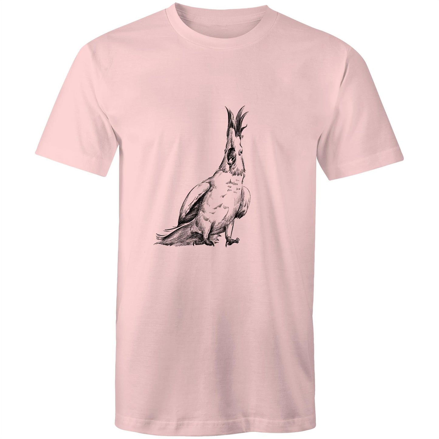 Men's Earthfolk T shirt - Being Cocky - The Crescent Moon