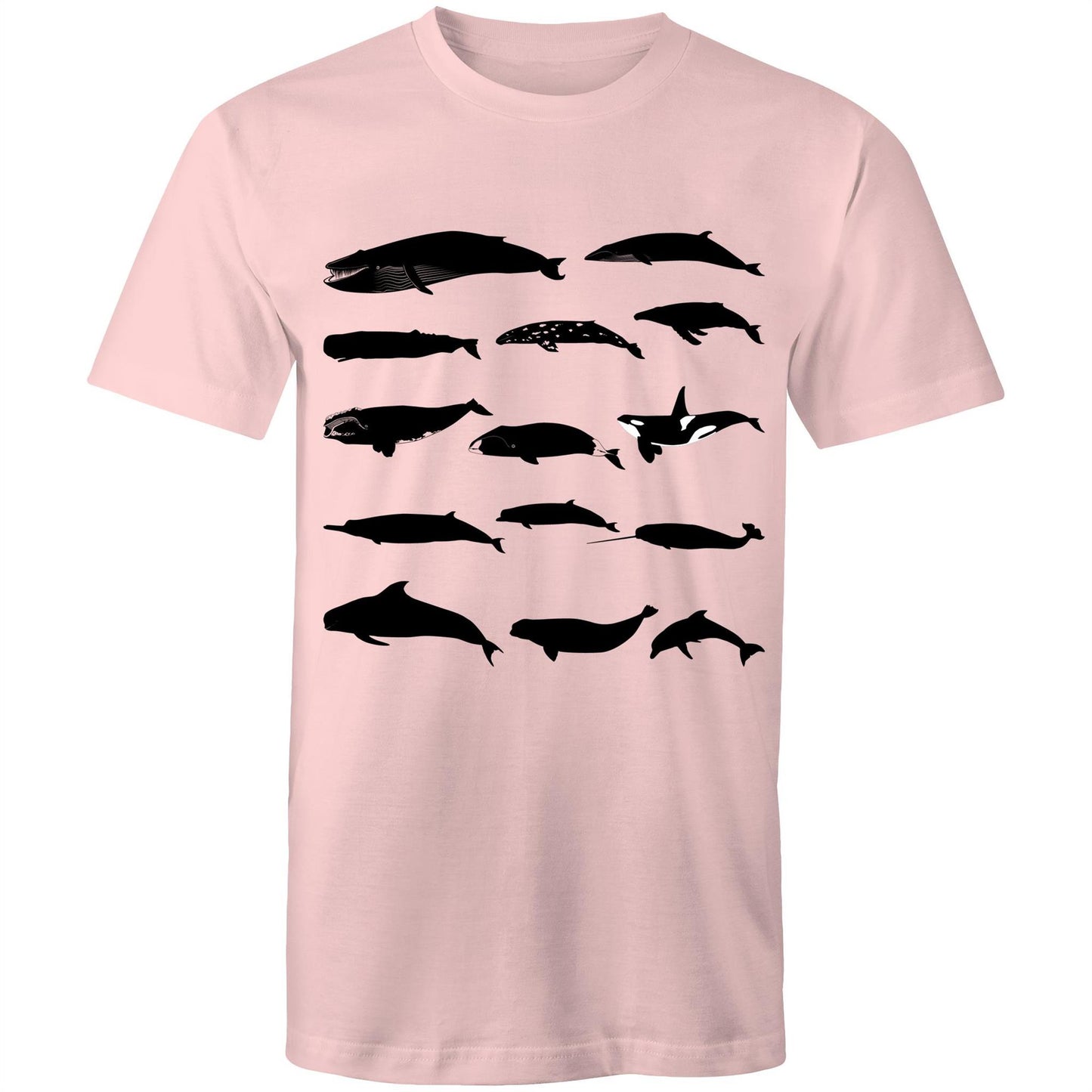 Men's Earthfolk Tshirt - Whale Silhouette - The Crescent Moon