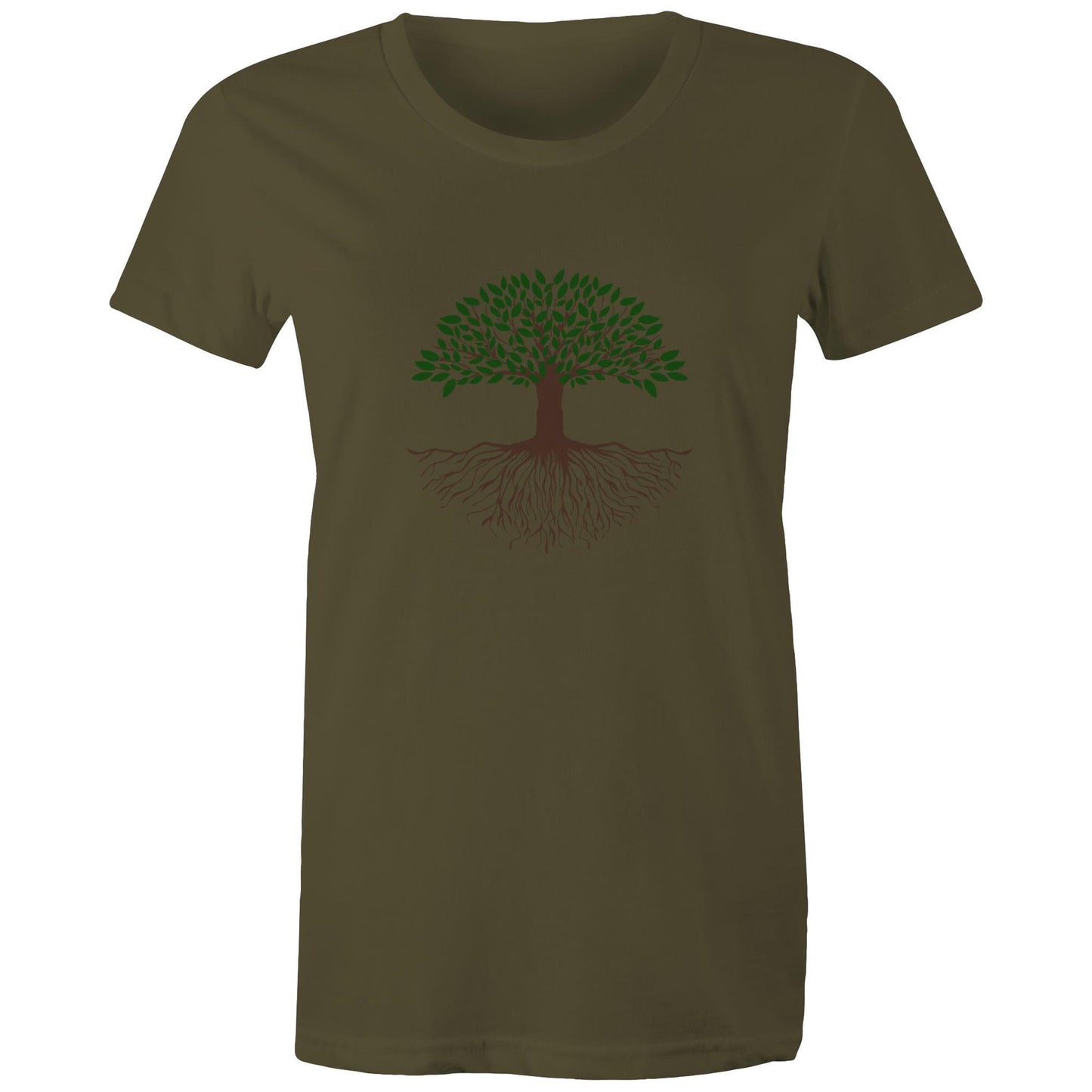 Women's Earthfolk T shirt - As above so below - The Crescent Moon