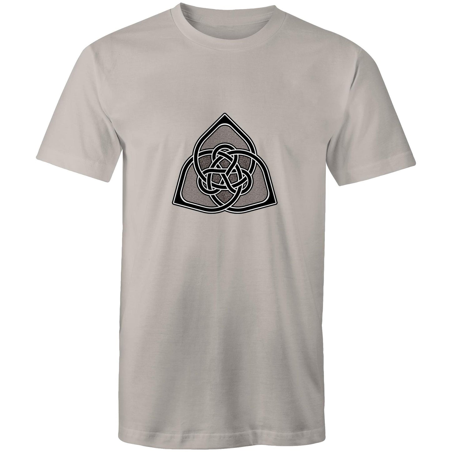 Men's Earthfolk T shirt - Celtic Shadow - The Crescent Moon