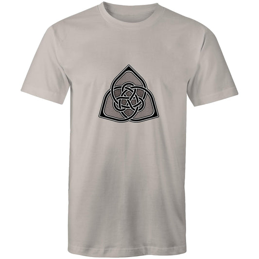 Men's Earthfolk T shirt - Celtic Shadow - The Crescent Moon