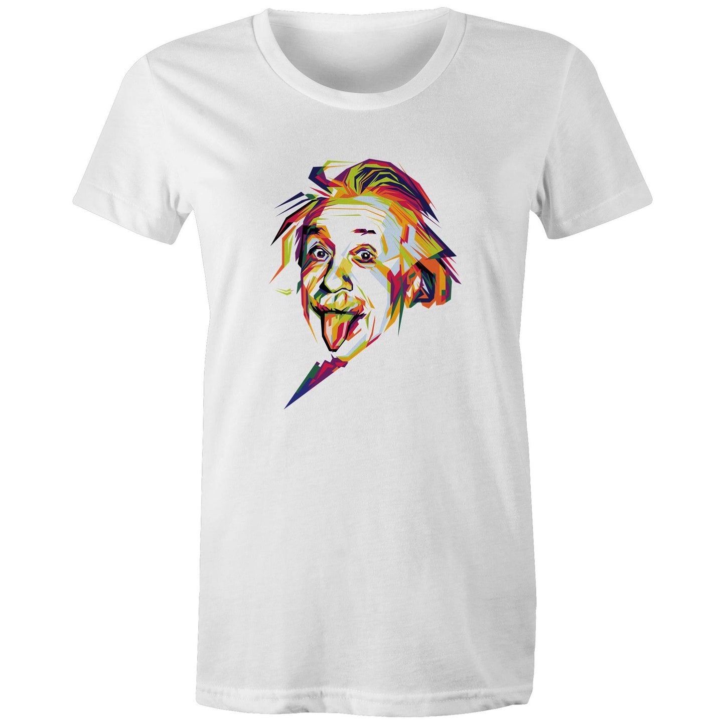 Women's Earthfolk T shirt - Cheeky Einstein - The Crescent Moon