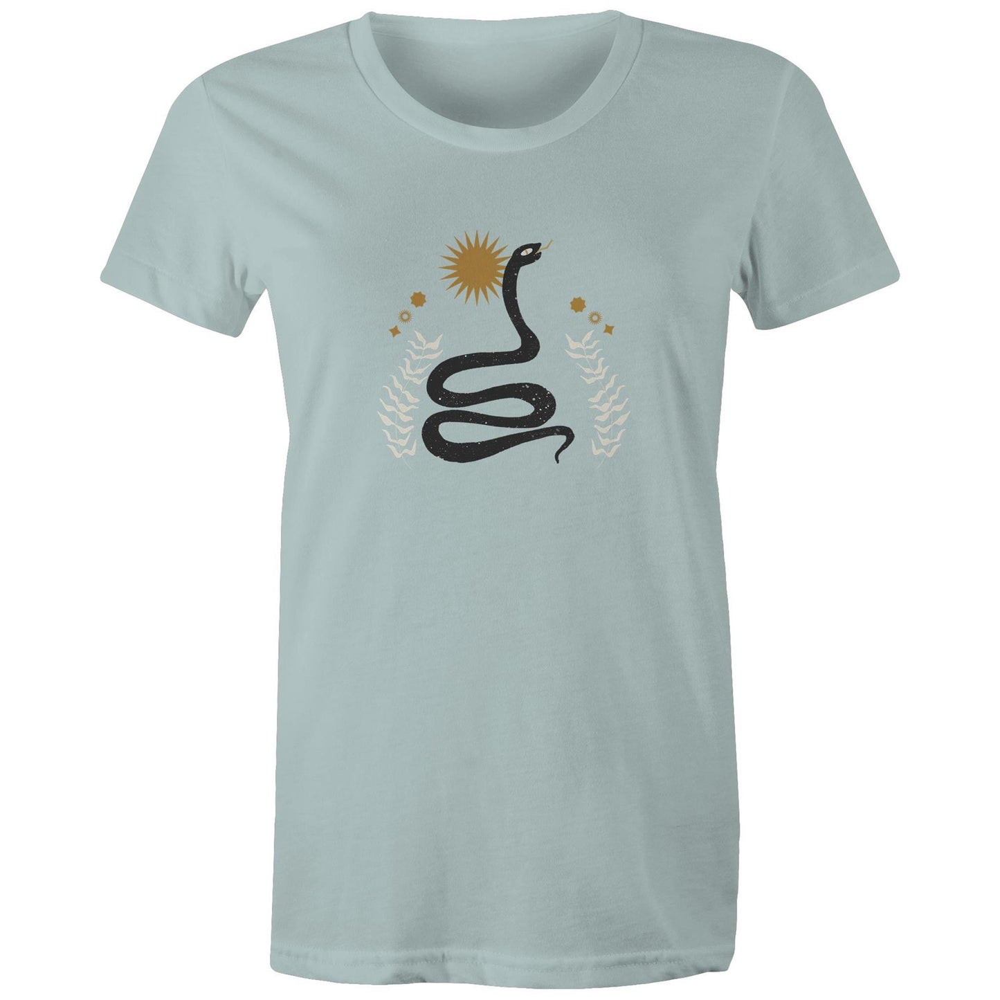 Women's Earthfolk T shirt - Boho Snake