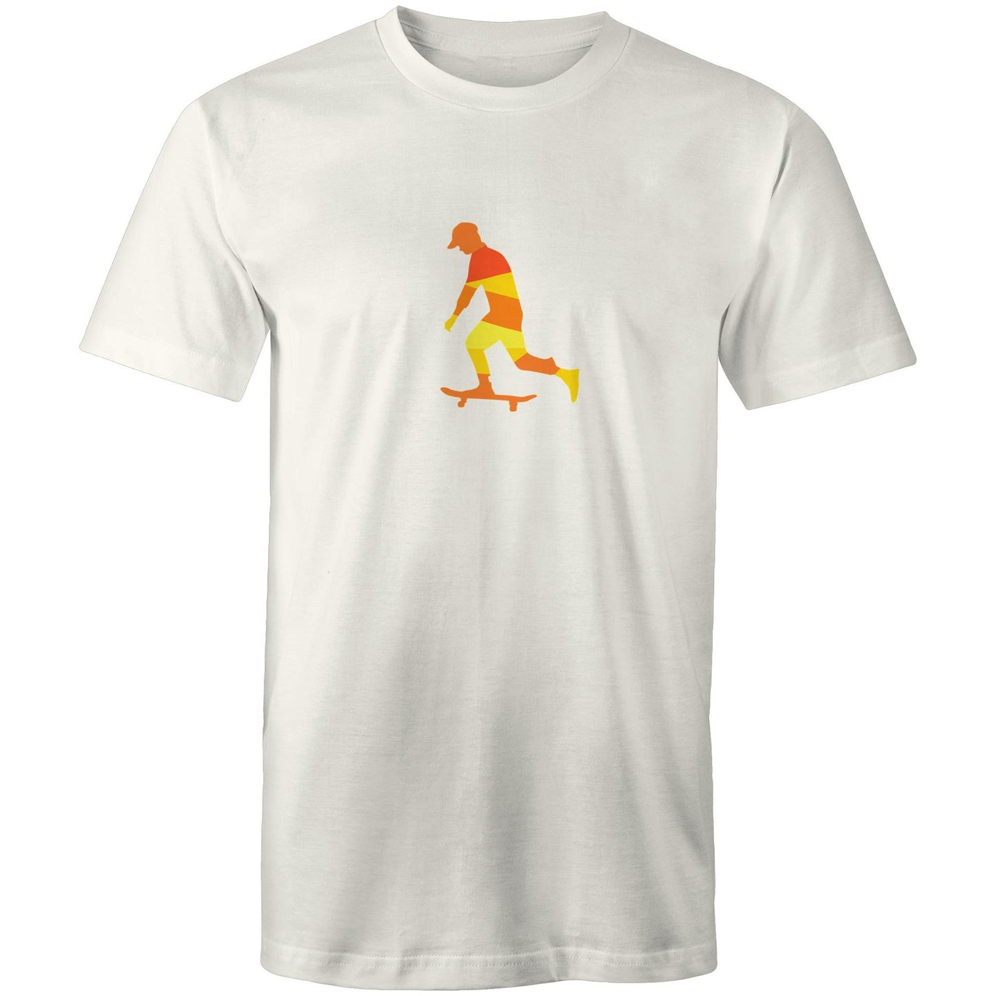 Men's Earthfolk T shirt - Sunset Skater