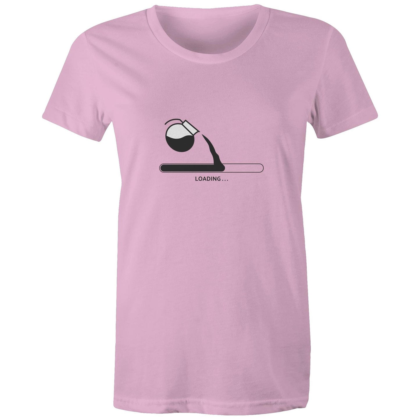 Women's Earthfolk Printed T shirt - Coffee Hit