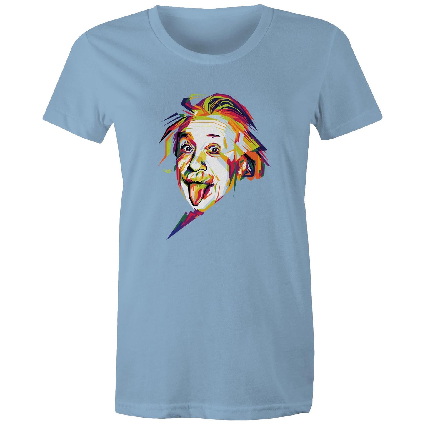 Women's Earthfolk T shirt - Cheeky Einstein - The Crescent Moon