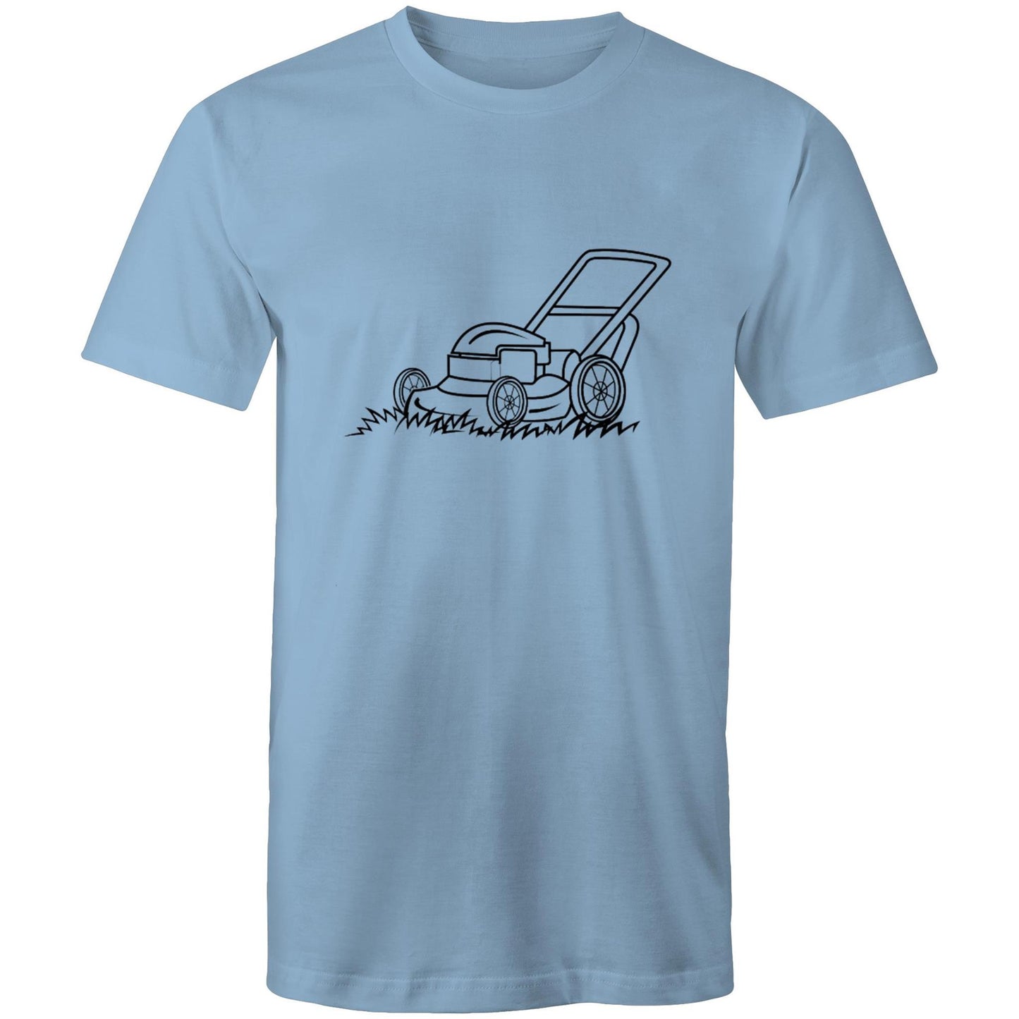 Men's Earthfolk T shirt - Lawn Mower - The Crescent Moon