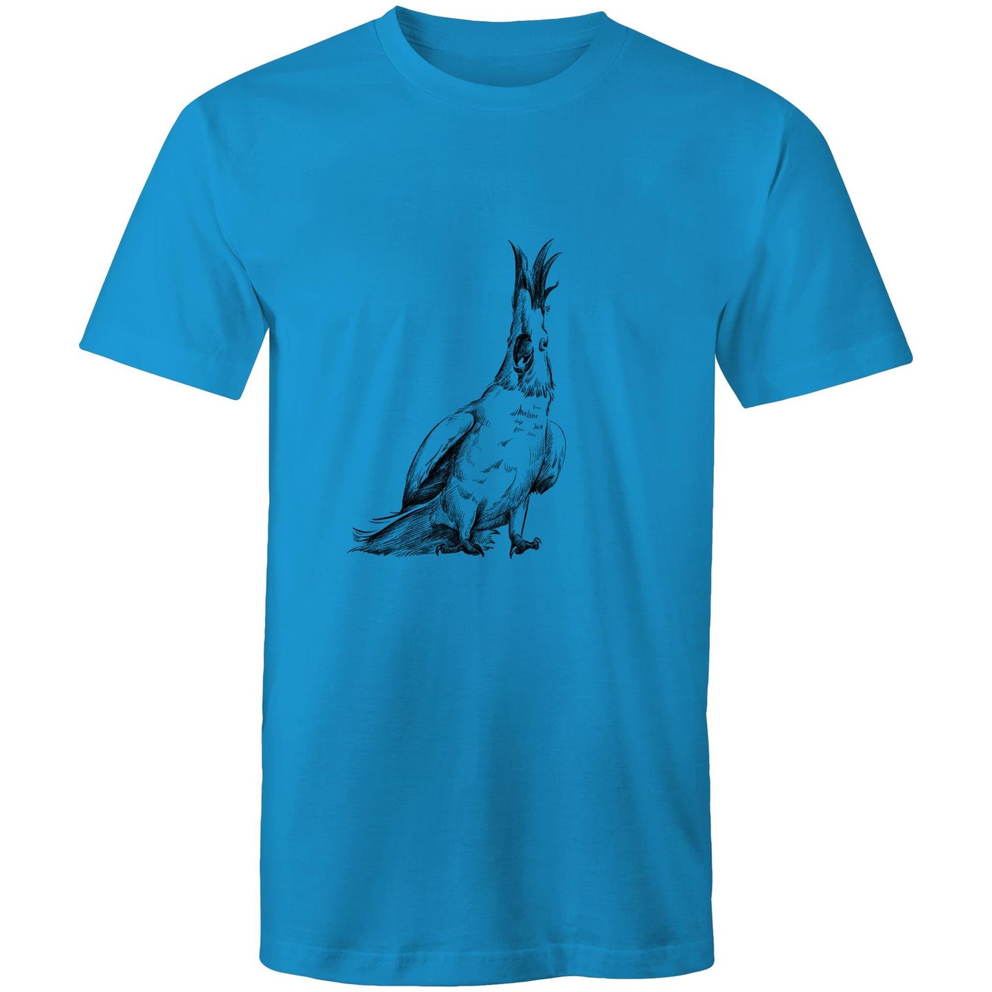 Men's Earthfolk T shirt - Being Cocky - The Crescent Moon