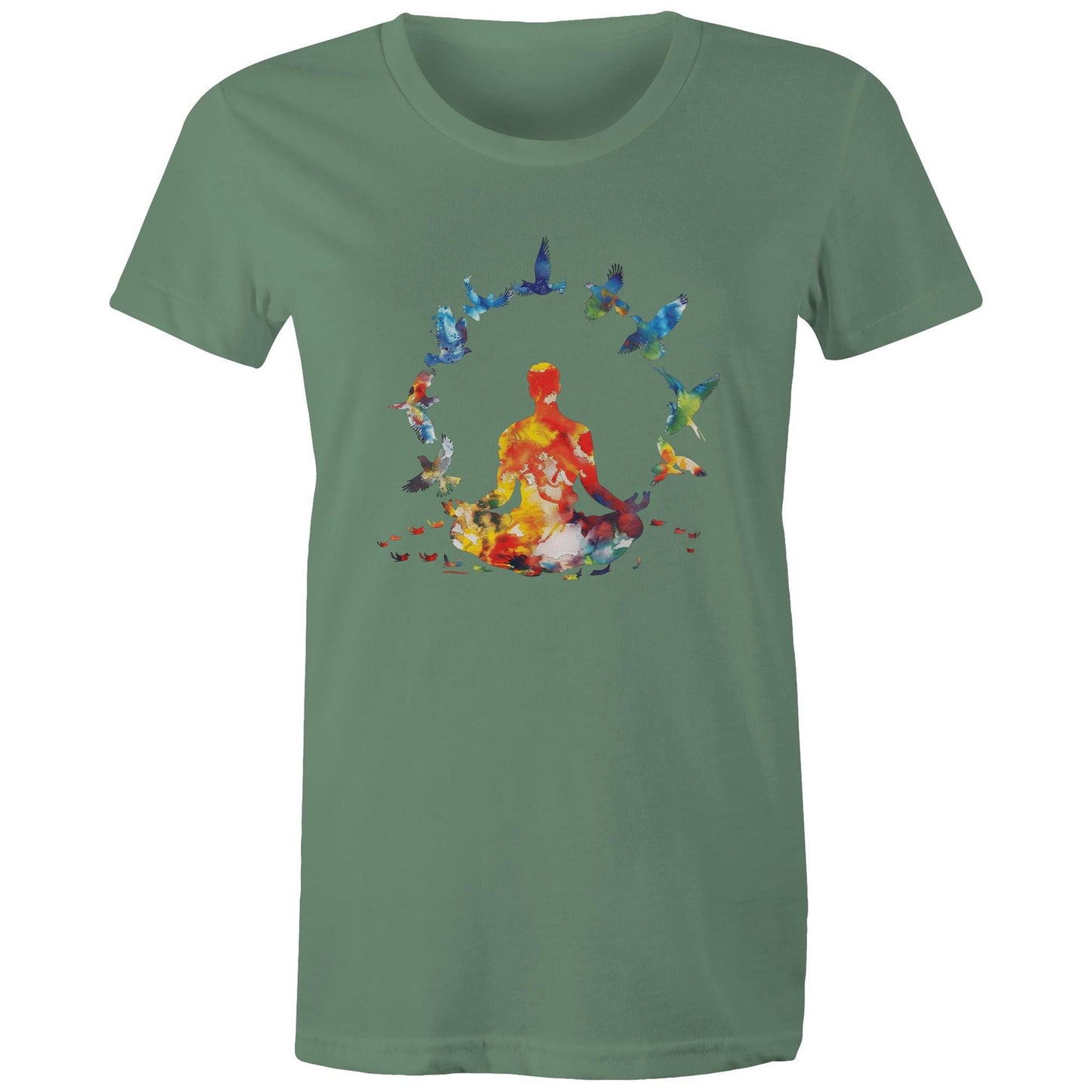 Women's Earthfolk T shirt - Contemplation