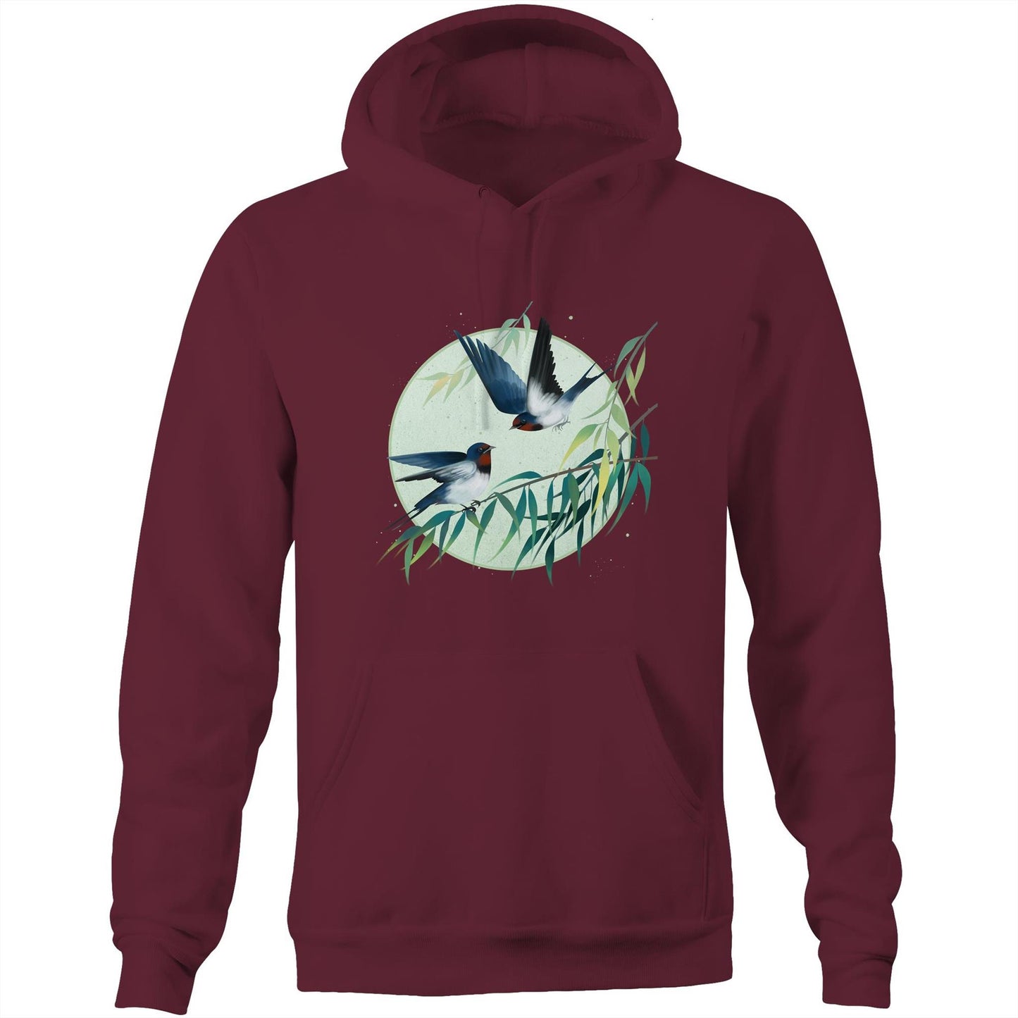 Unisex Earthfolk Hoodie - Spring Swallows
