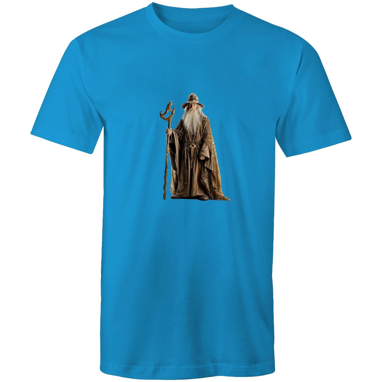 Men's Earthfolk Printed T shirt - Wise Wizard