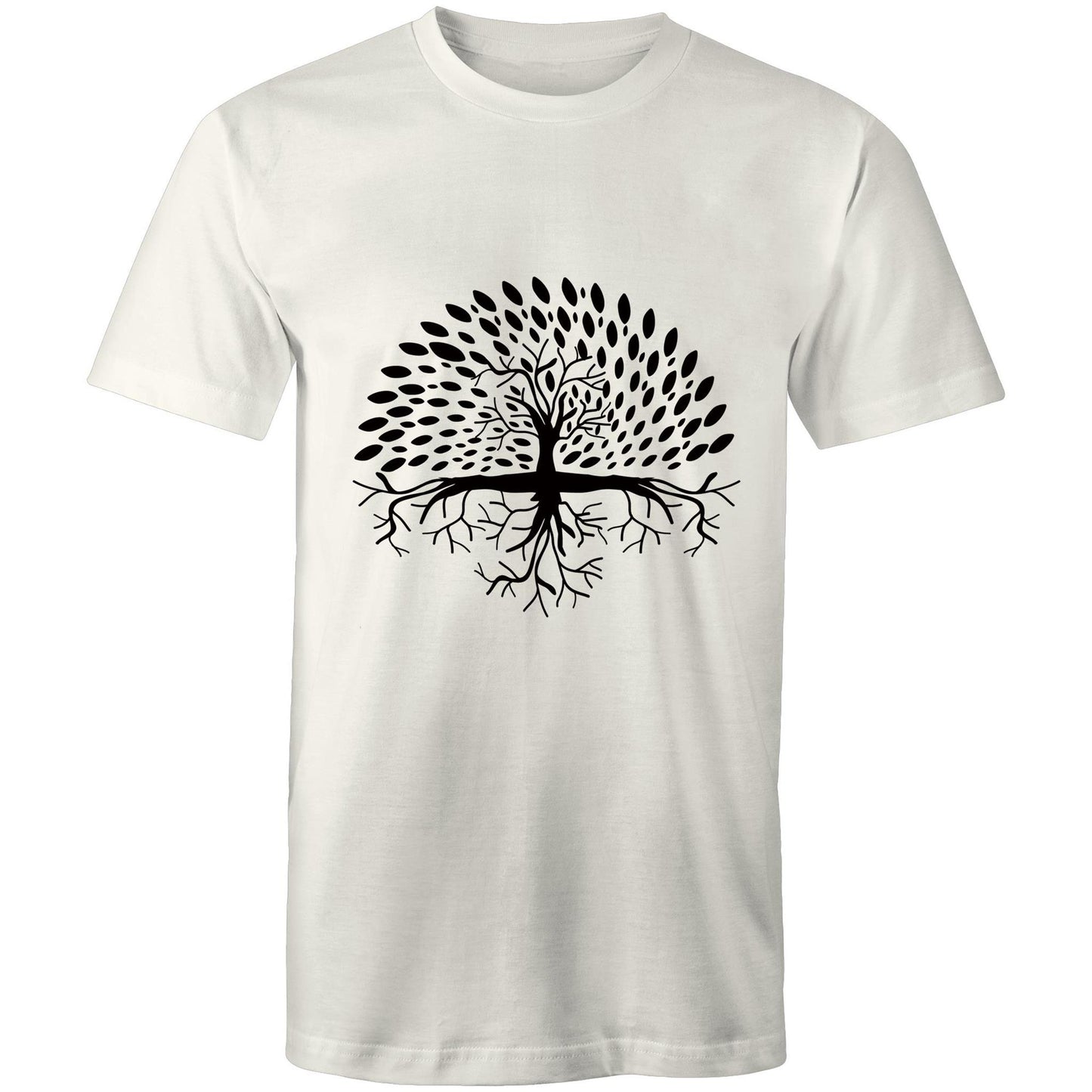 Men's Earthfolk Printed T shirt - Tree of Life - The Crescent Moon