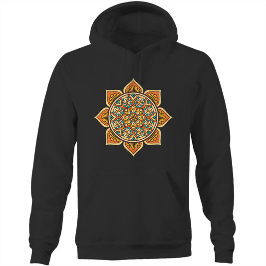 Unisex Earthfolk Hoodie - Mandala - The Crescent Moon