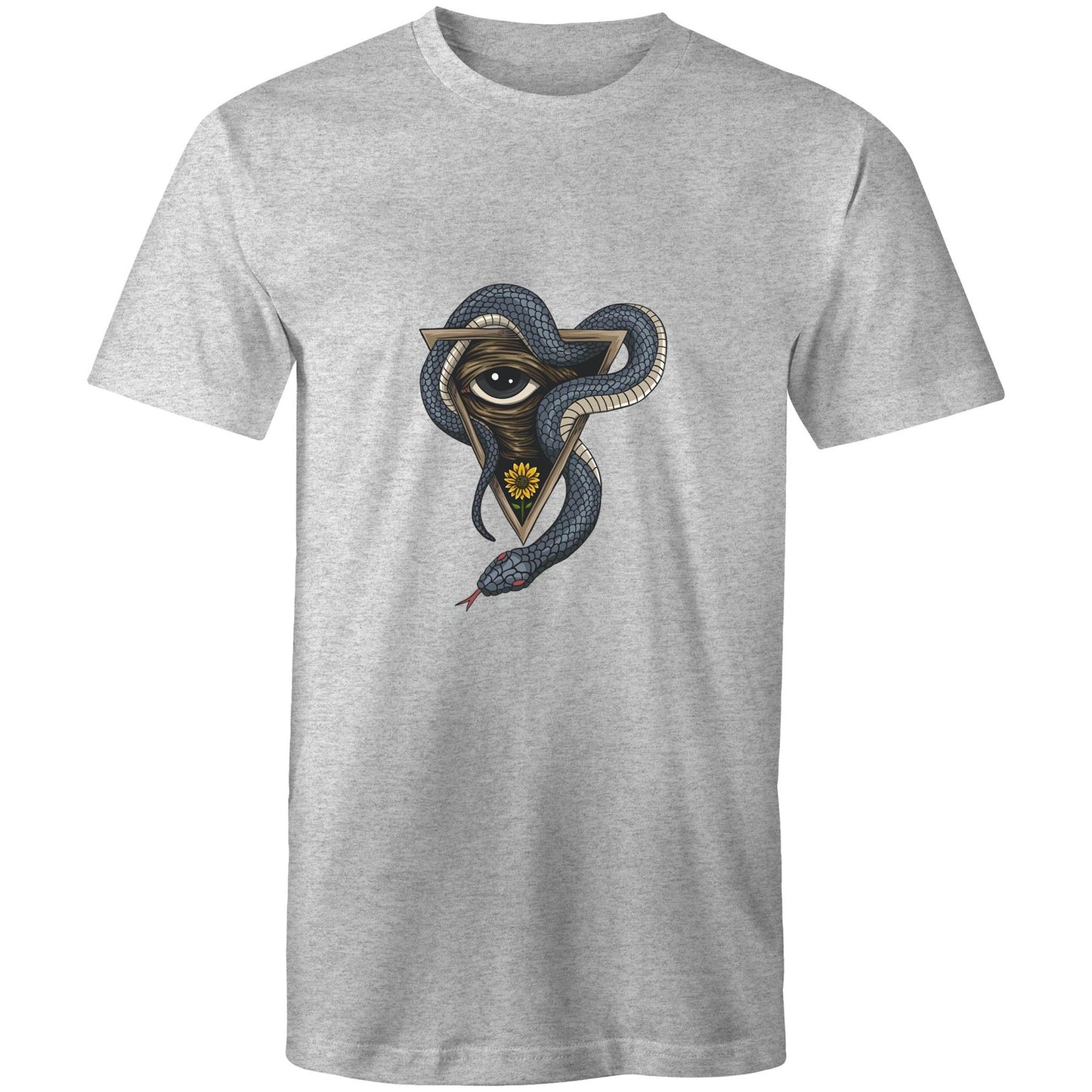 Men's Earthfolk T shirt - Serpents Vision - The Crescent Moon