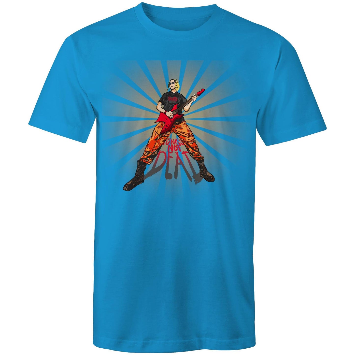 Men's Earthfolk T shirt - Punks Not Dead - The Crescent Moon