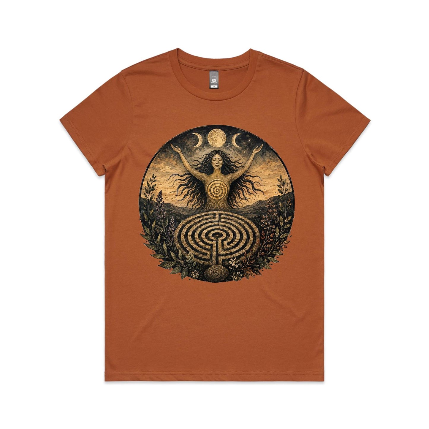 Goddess of the Labyrinth T-Shirt | Goddess Graphic Tee