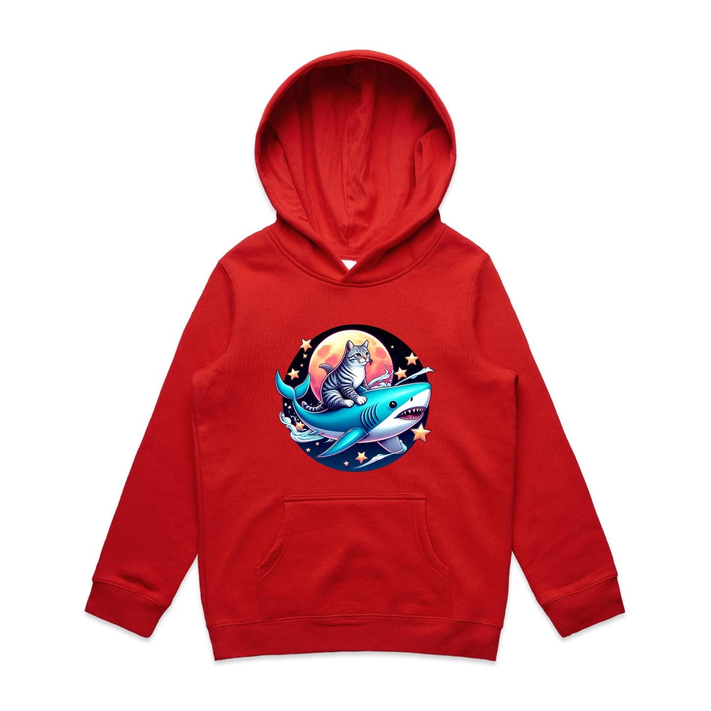 Kids Earthfolk Hoodie - Catfish - The Crescent Moon