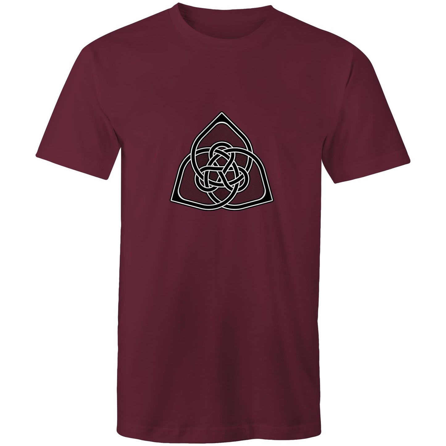 Men's Earthfolk T shirt - Celtic Shadow - The Crescent Moon