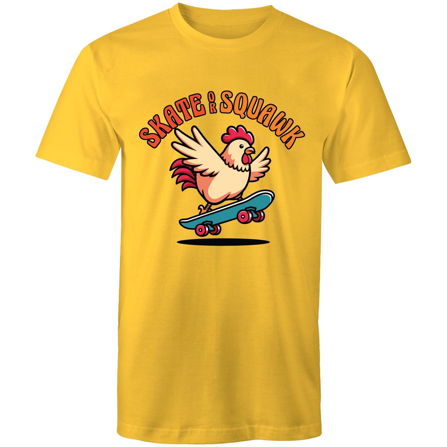 Men's Earthfolk T shirt - Skater Chook